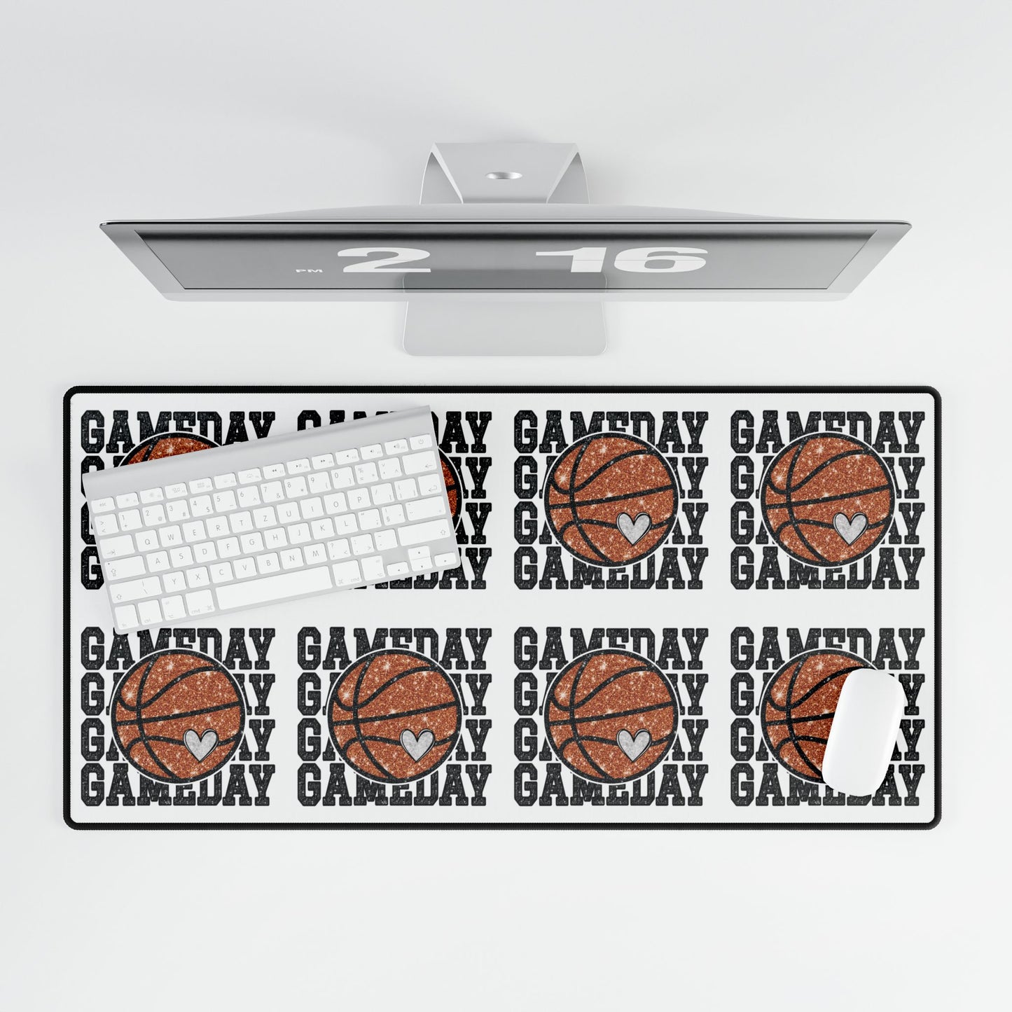Gameday Basketball Desk Mat