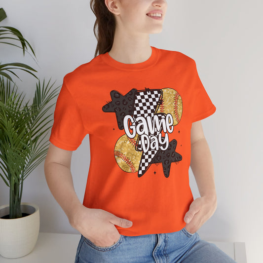 Game Day Softball Tee — "Game Day" Graphic Shirt