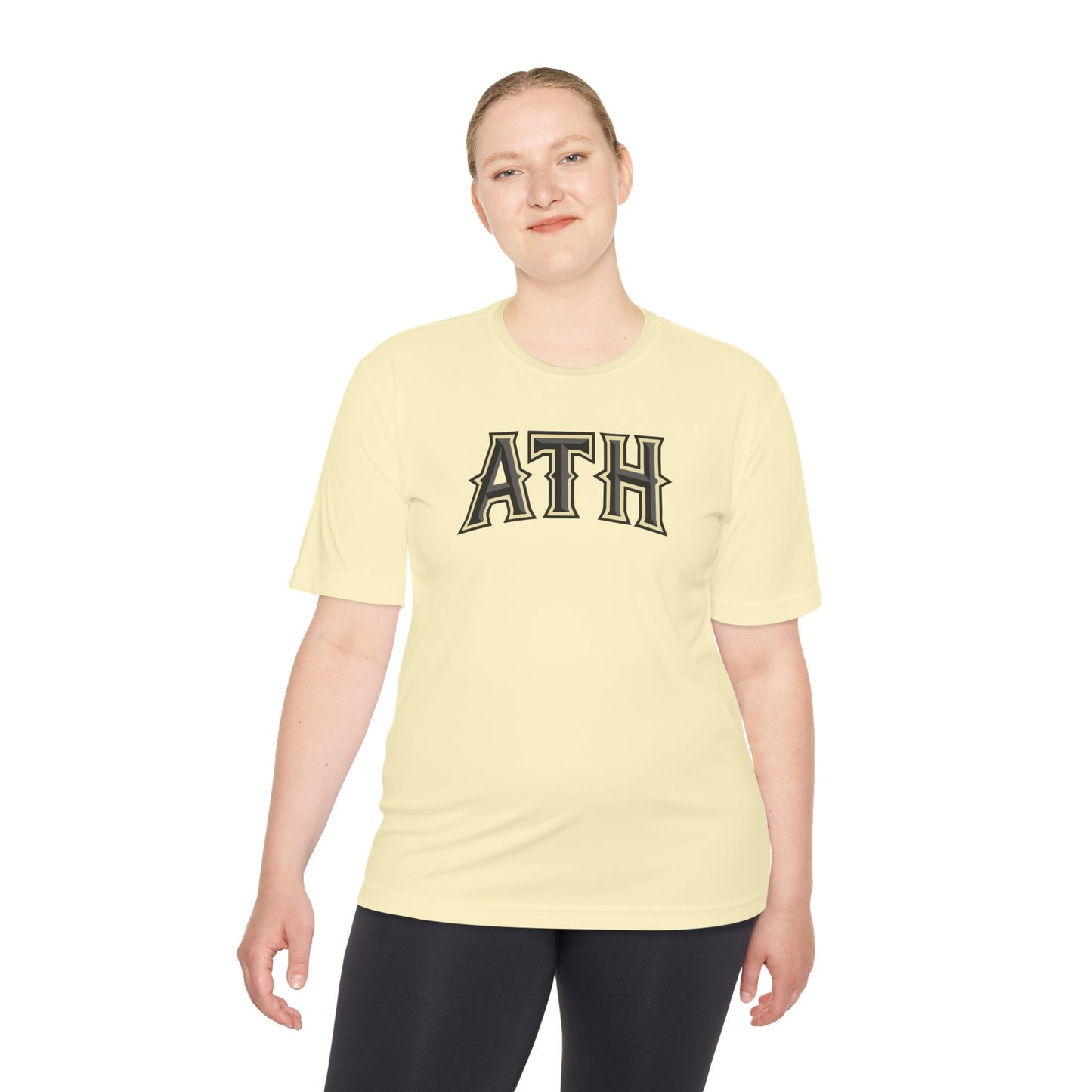 ATH Athletic Tee — Retro Varsity Moisture-Wicking Shirt