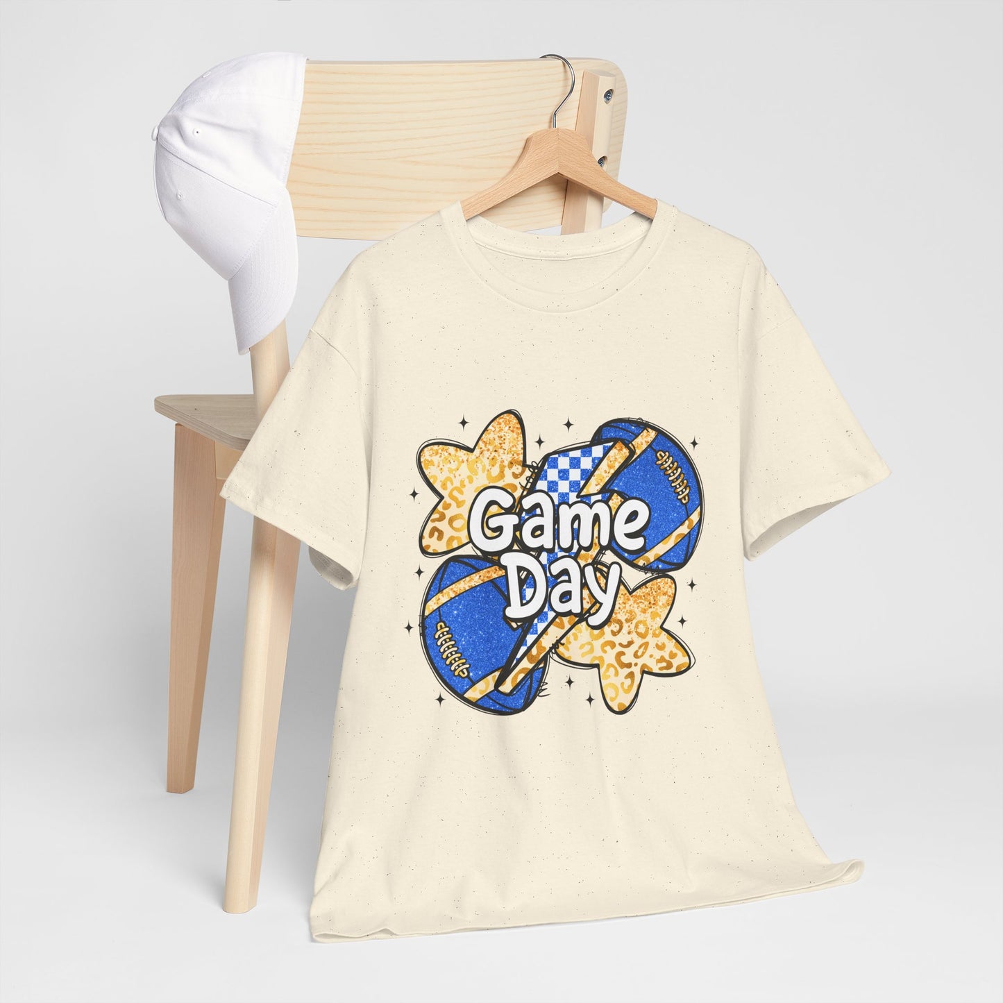 Football Mom Game Day Unisex Heavy Cotton Tee