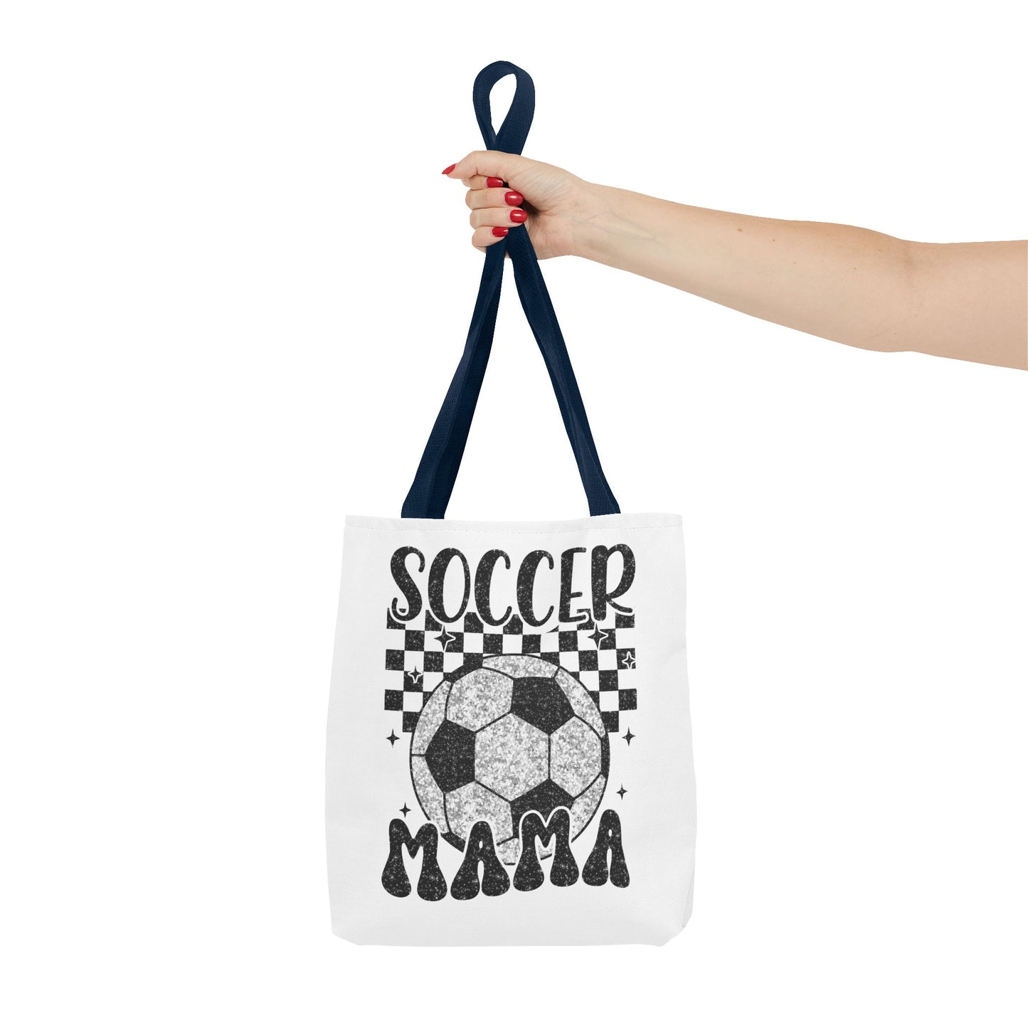 Soccer Mama Tote Bag, Sports Bag for Moms, Gift for Soccer Enthusiasts, Sporty Shopping Tote, Unique Soccer Gifts