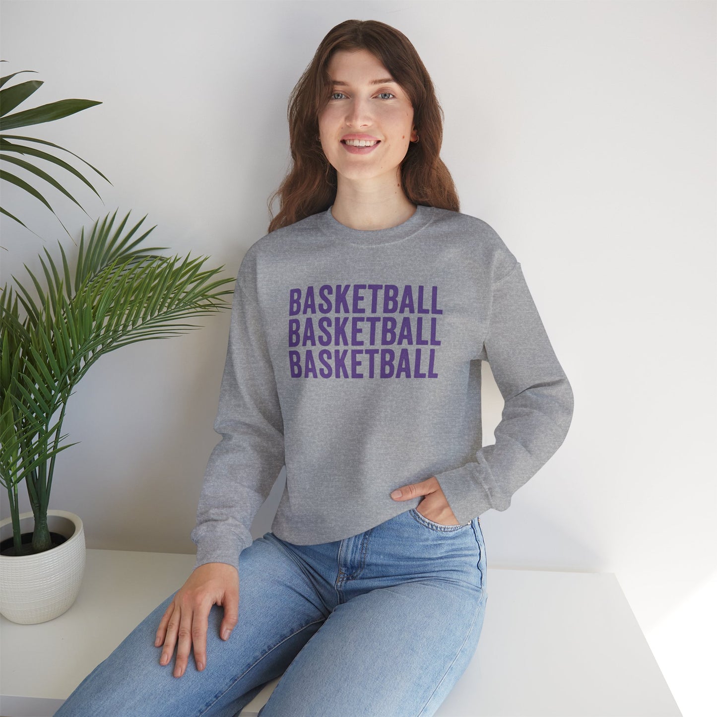 Basketball x3 Crewneck Sweatshirt