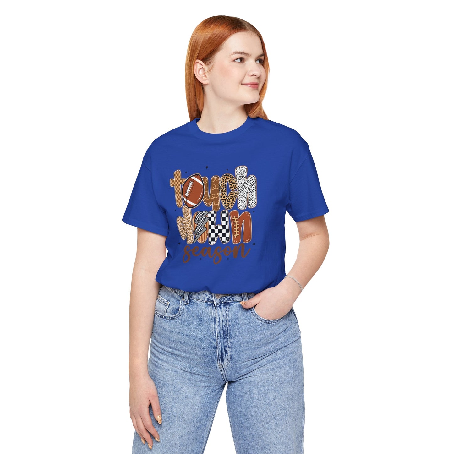 Touch Down Season Tee – Styled for Sidelines & Stadiums