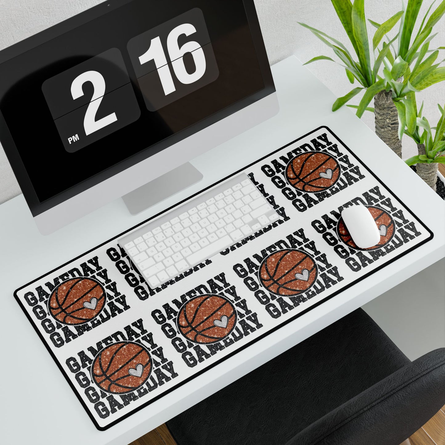 Gameday Basketball Desk Mat