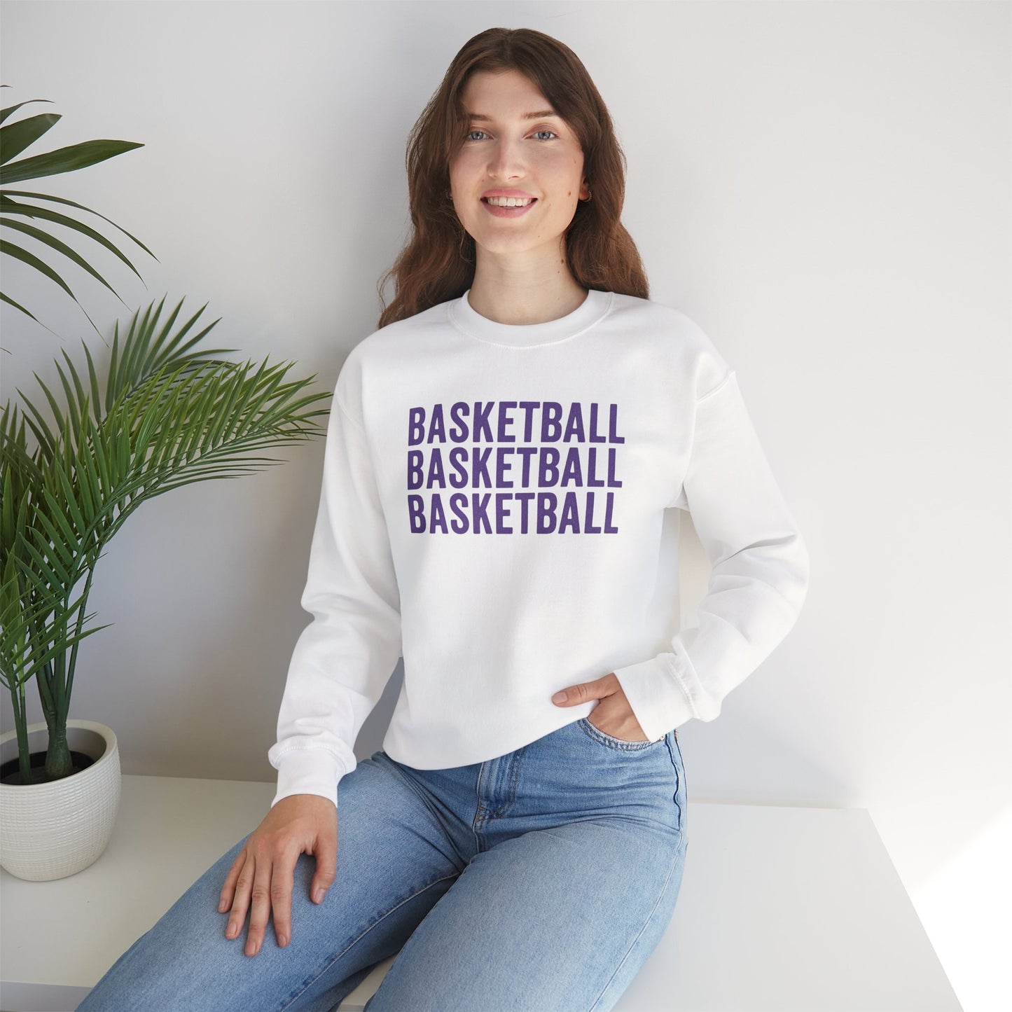 Basketball x3 Crewneck Sweatshirt