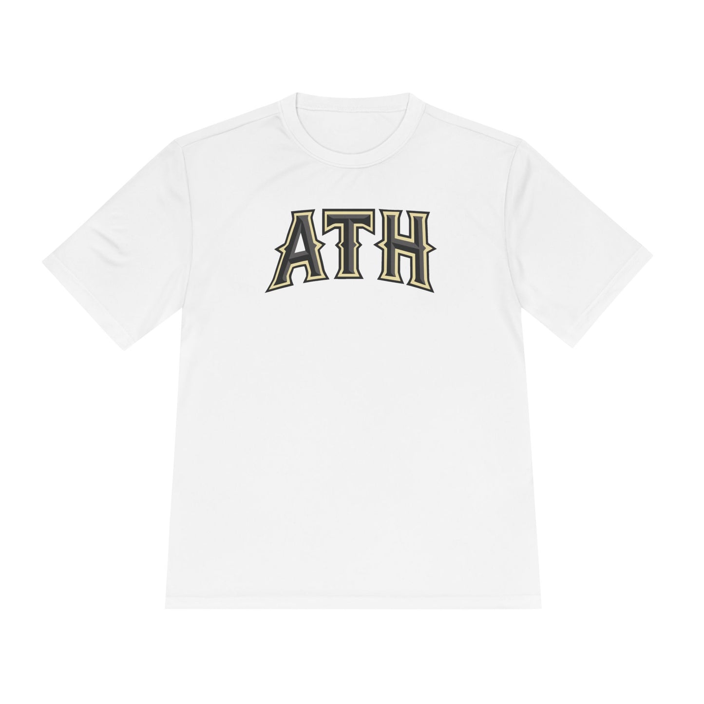 ATH Athletic Tee — Retro Varsity Moisture-Wicking Shirt