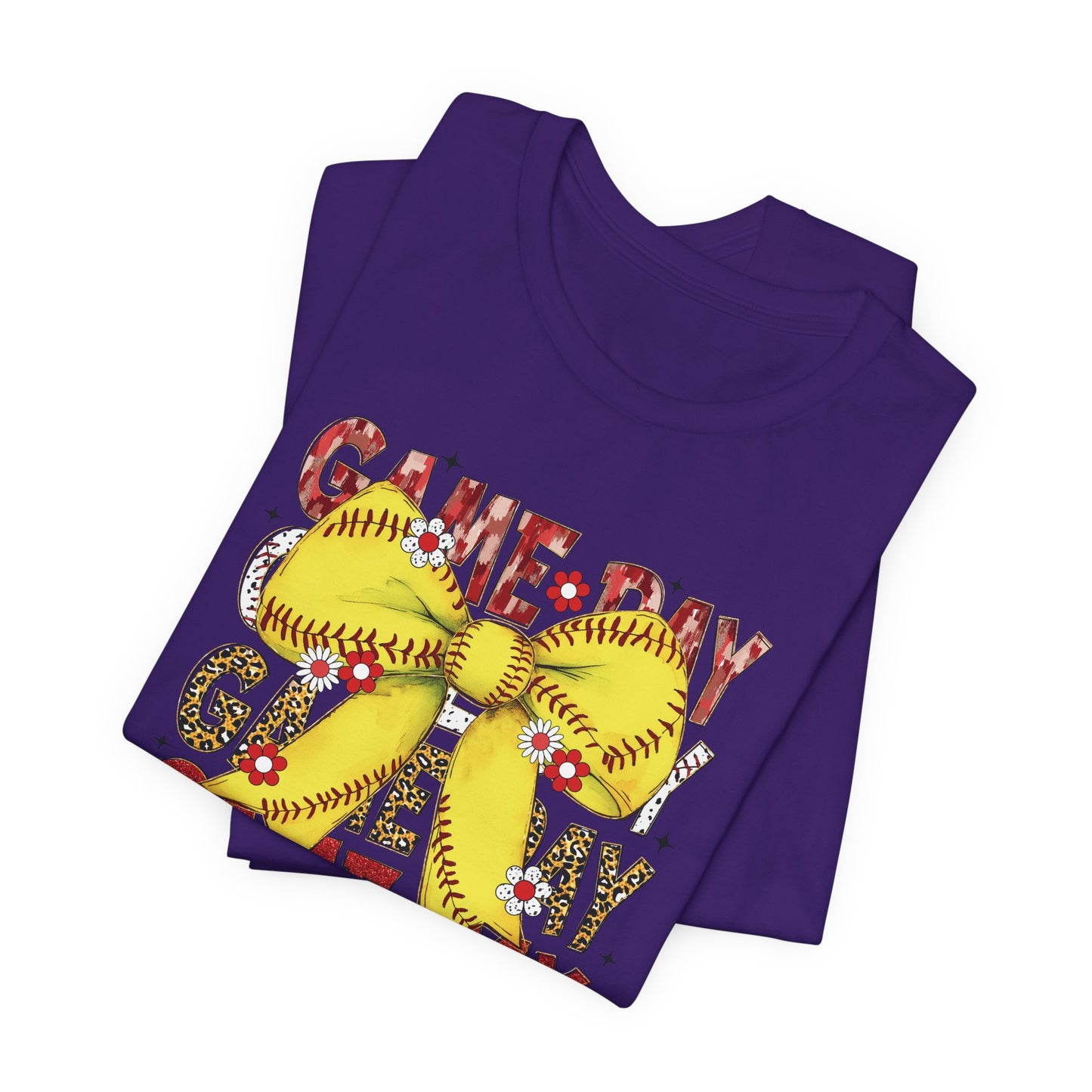 Softball Mom Game Day T-Shirt — Supportive Team Mom Tee
