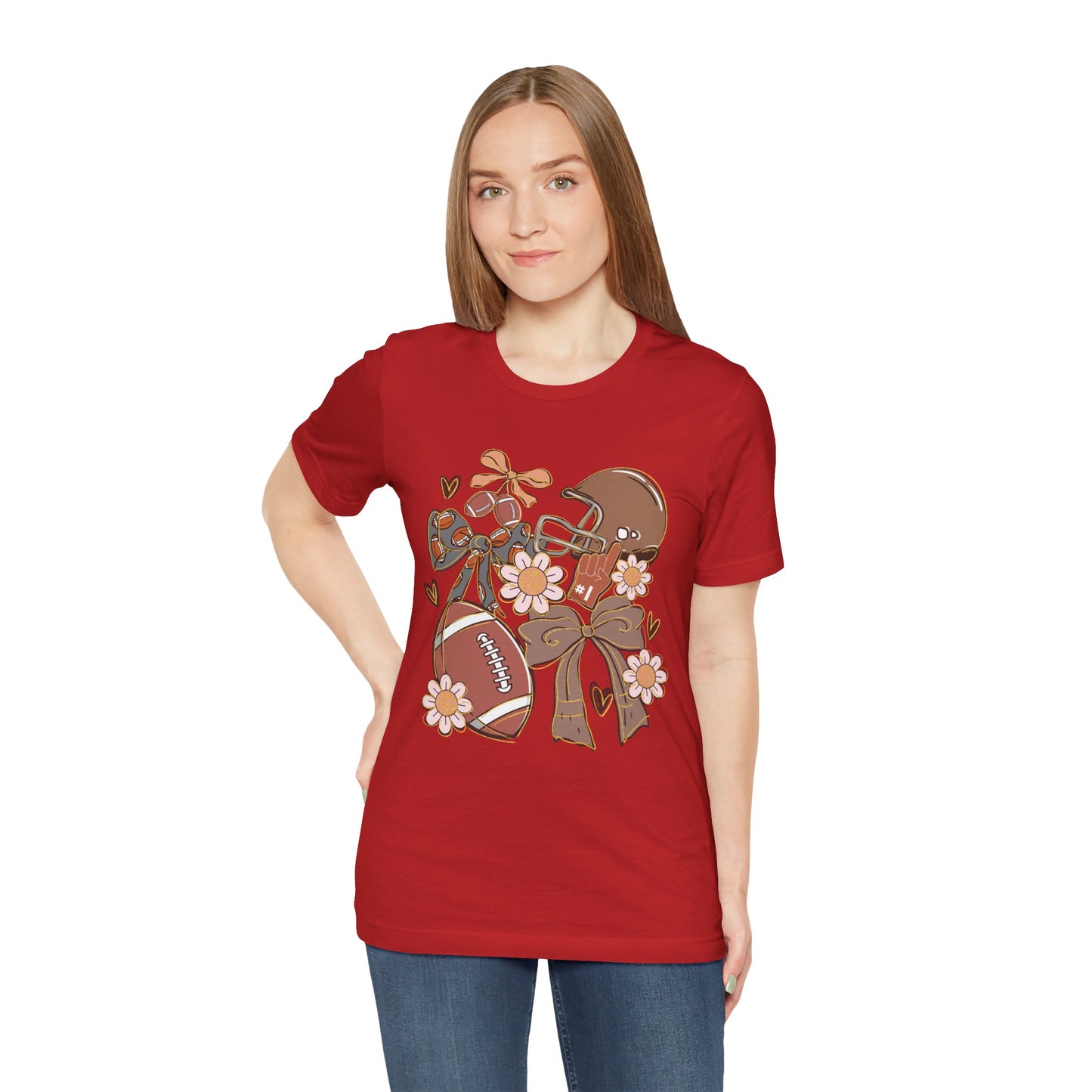 Football Sports Mom Tee