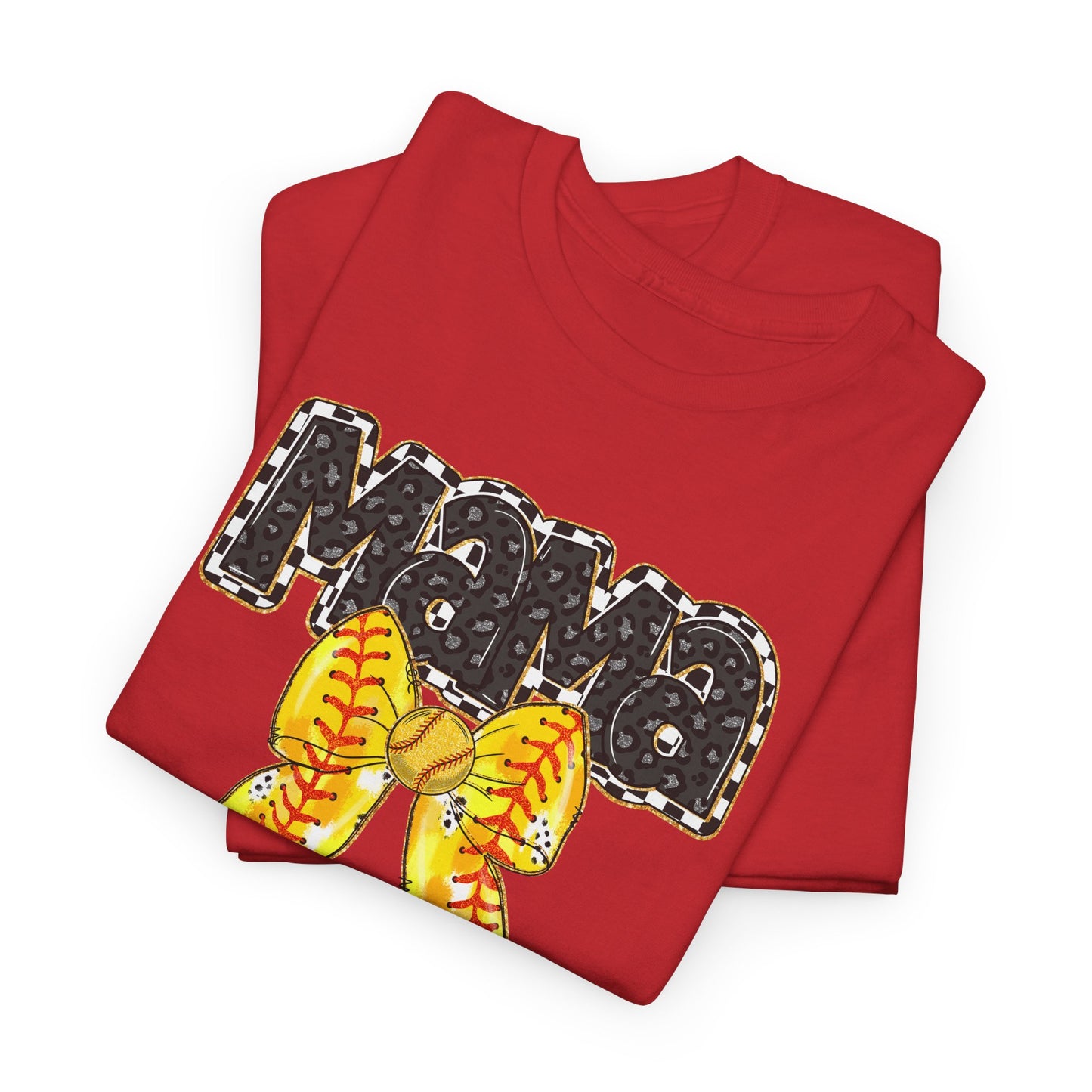Softball Mama T-Shirt — Mom of the Team Graphic Tee