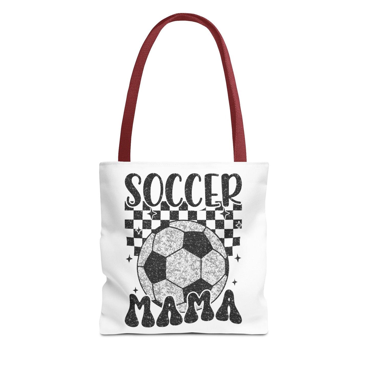 Soccer Mama Tote Bag, Sports Bag for Moms, Gift for Soccer Enthusiasts, Sporty Shopping Tote, Unique Soccer Gifts