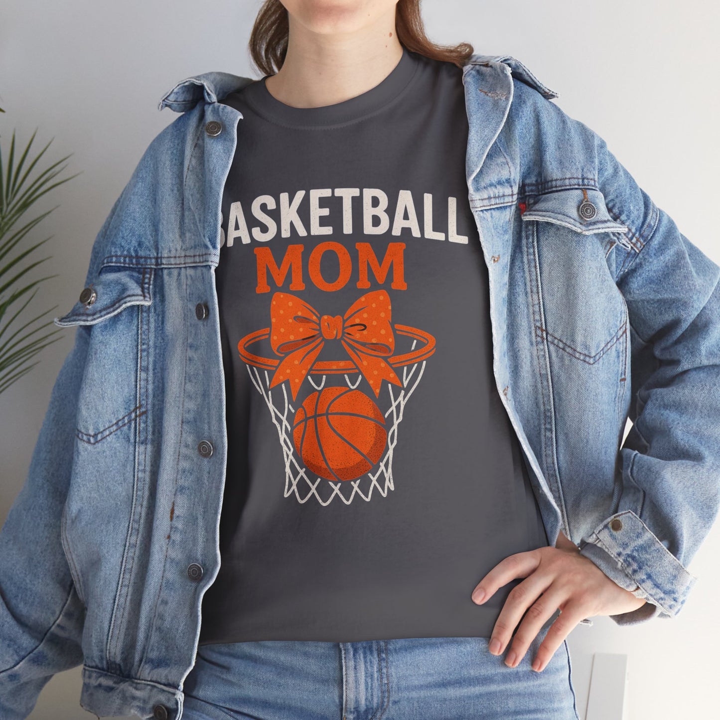 Basketball Mom Unisex Heavy Cotton Tee