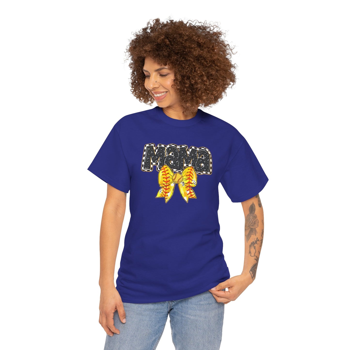 Softball Mama T-Shirt — Mom of the Team Graphic Tee