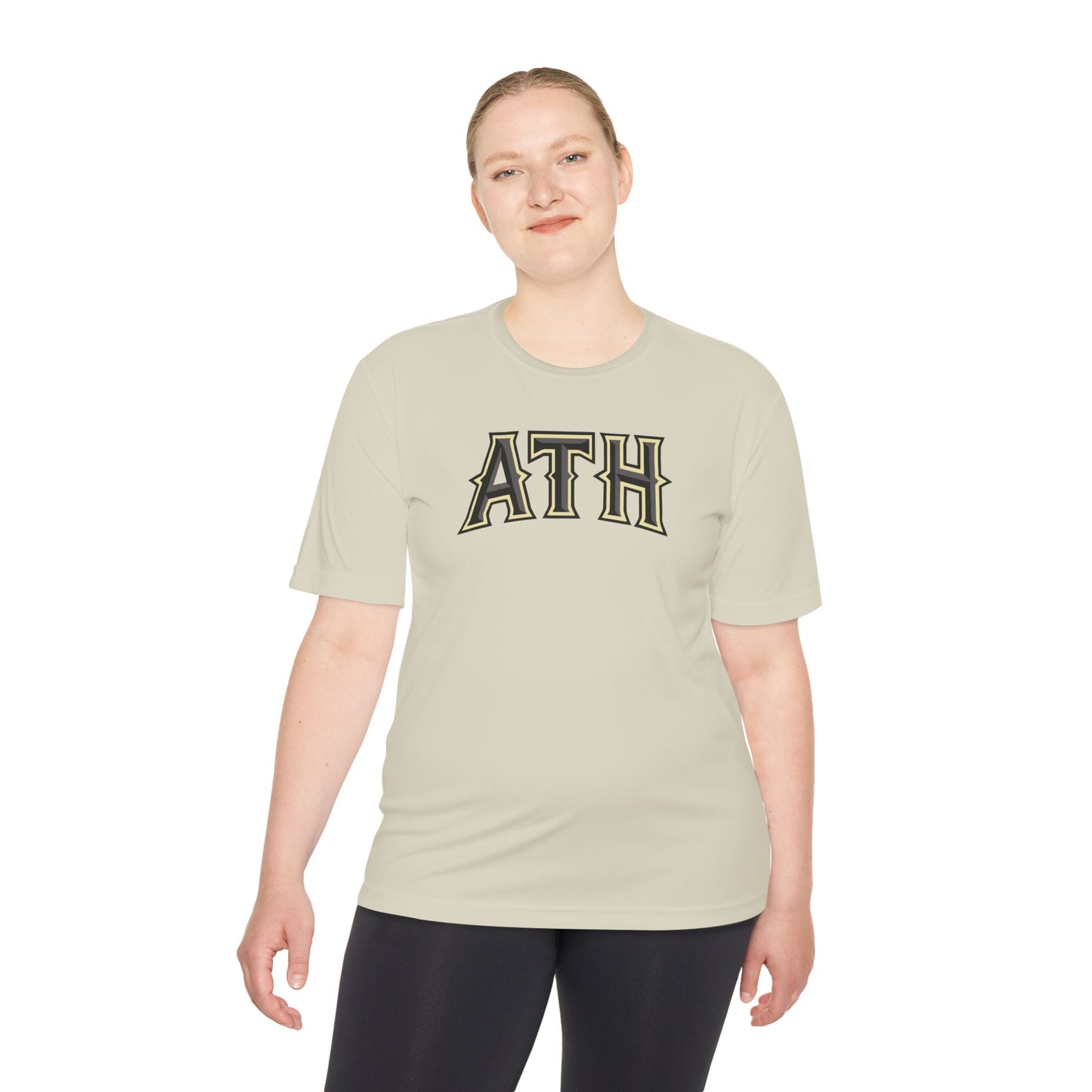 ATH Athletic Tee — Retro Varsity Moisture-Wicking Shirt
