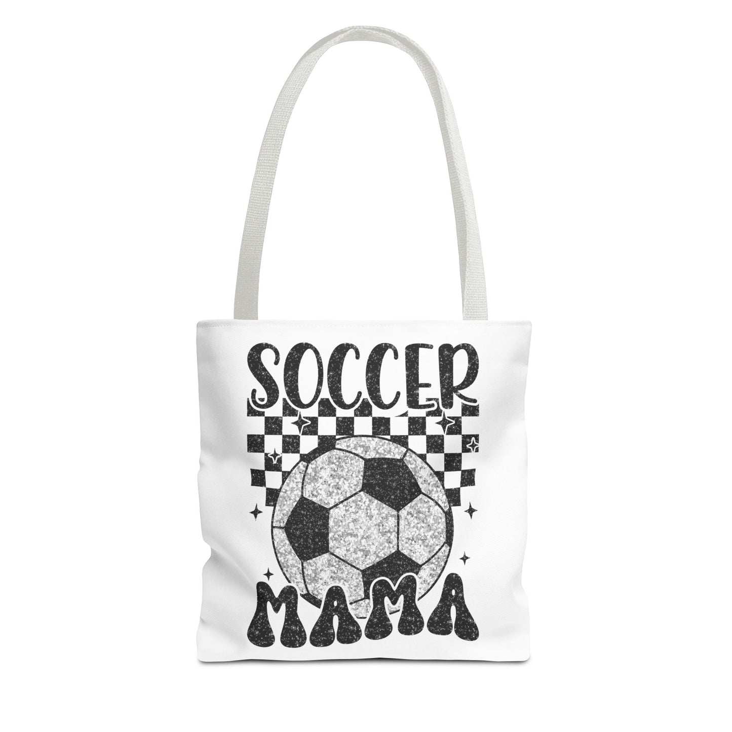 Soccer Mama Tote Bag, Sports Bag for Moms, Gift for Soccer Enthusiasts, Sporty Shopping Tote, Unique Soccer Gifts