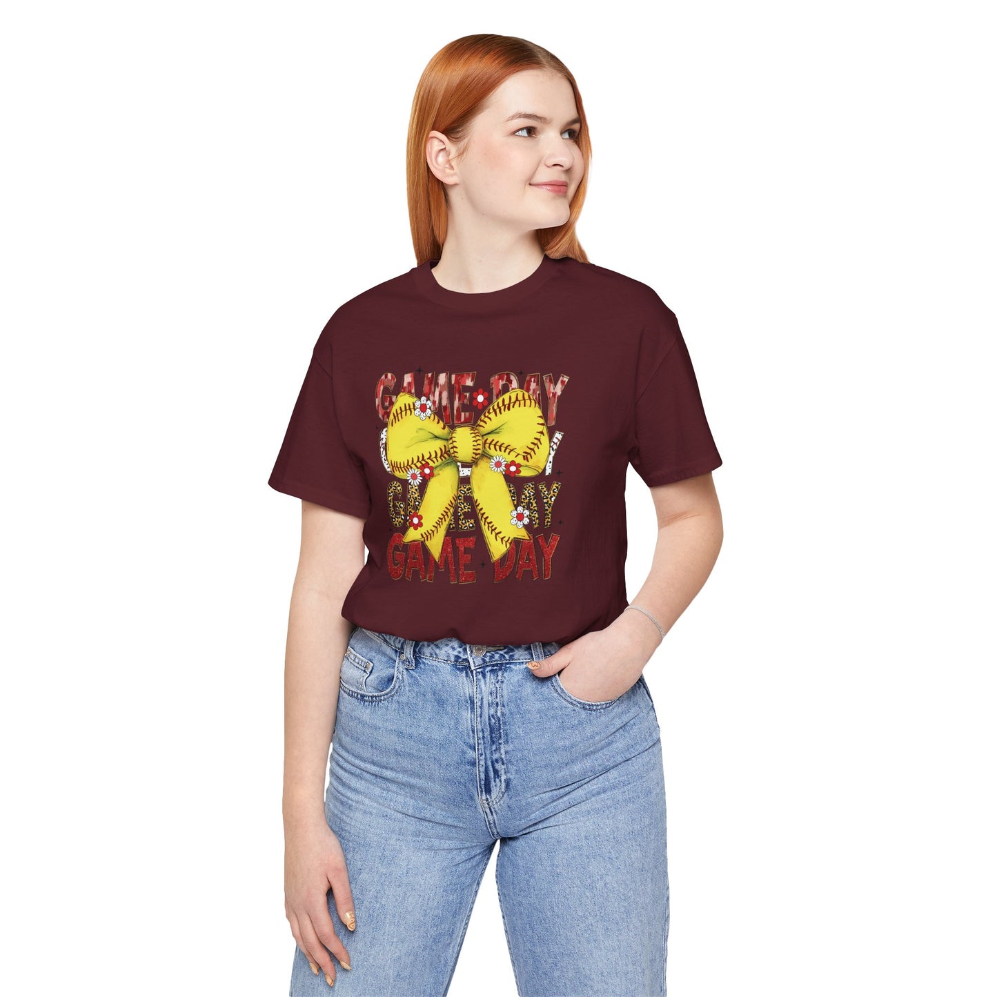 Softball Mom Game Day T-Shirt — Supportive Team Mom Tee