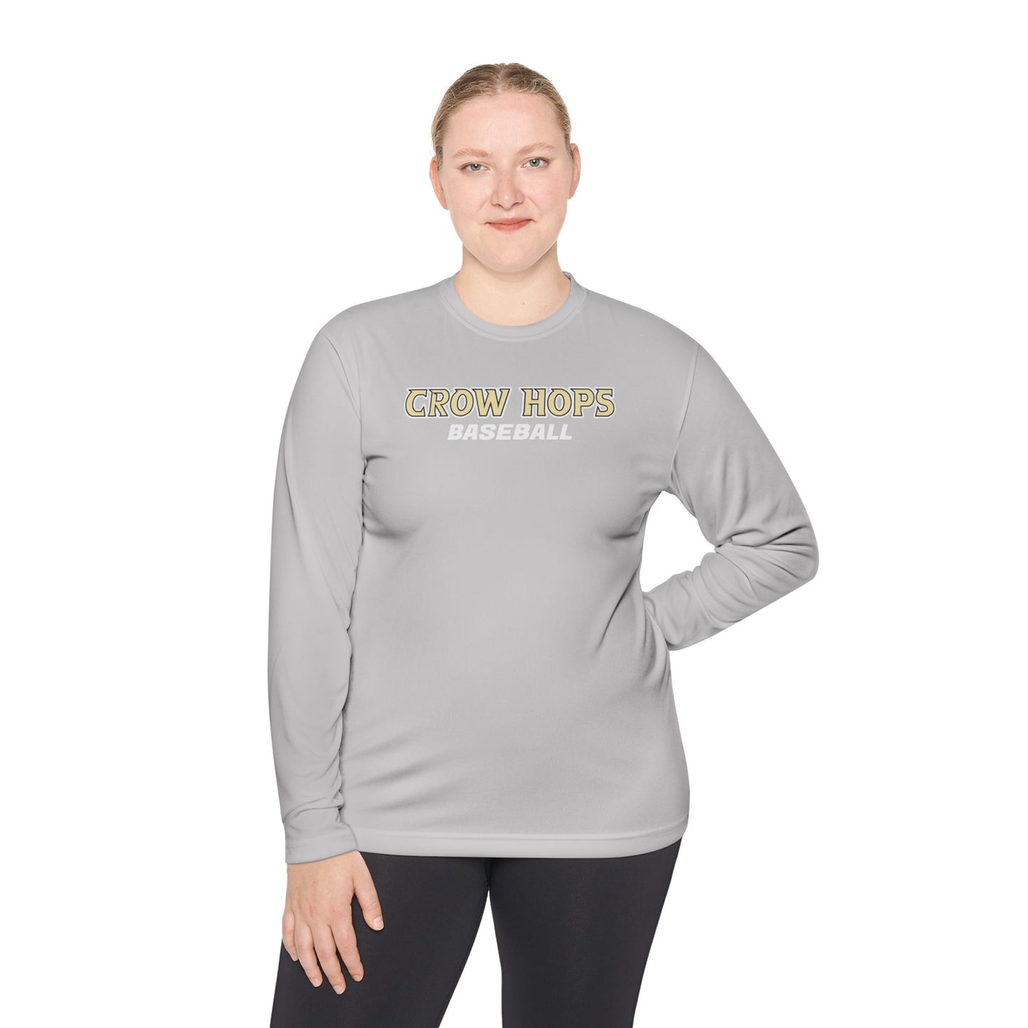 Crow Hops Baseball Long Sleeve Tee — Vintage Athletic Baseball Shirt