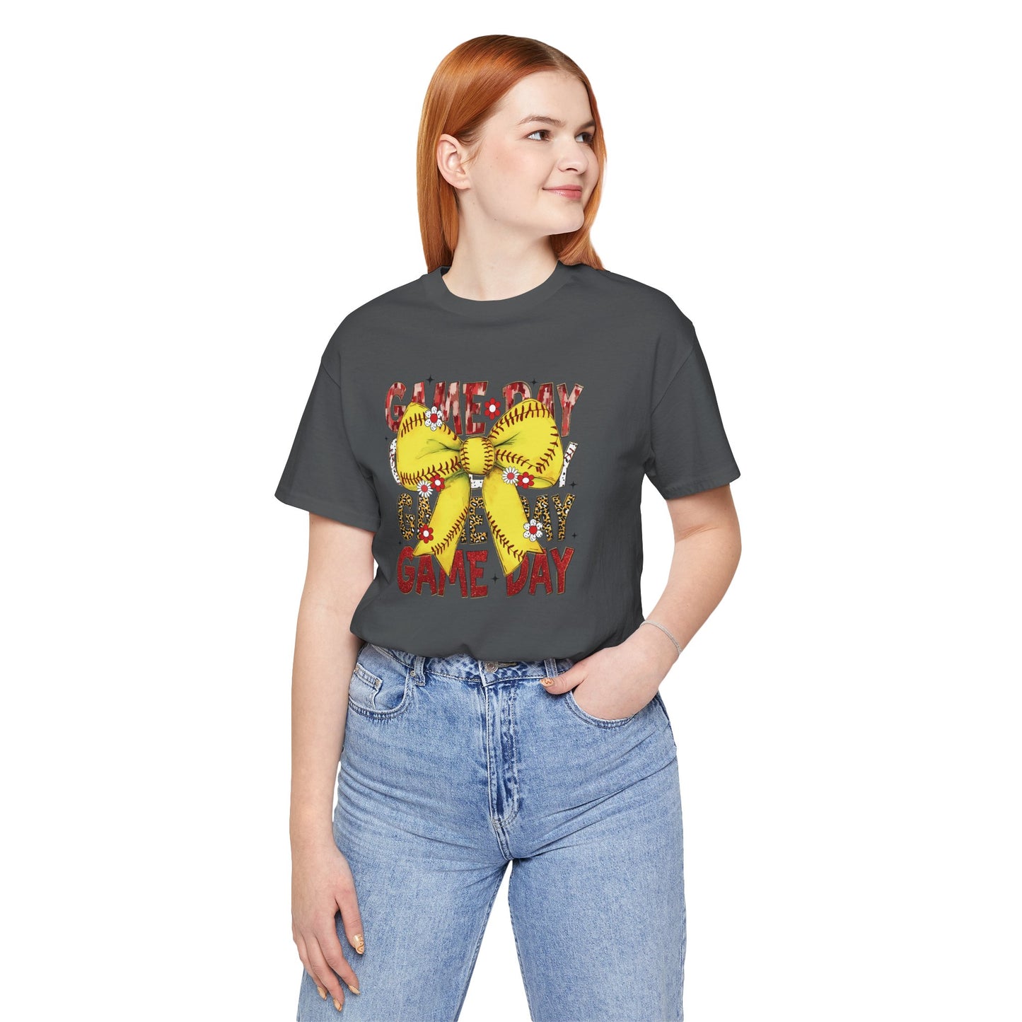 Softball Mom Game Day T-Shirt — Supportive Team Mom Tee
