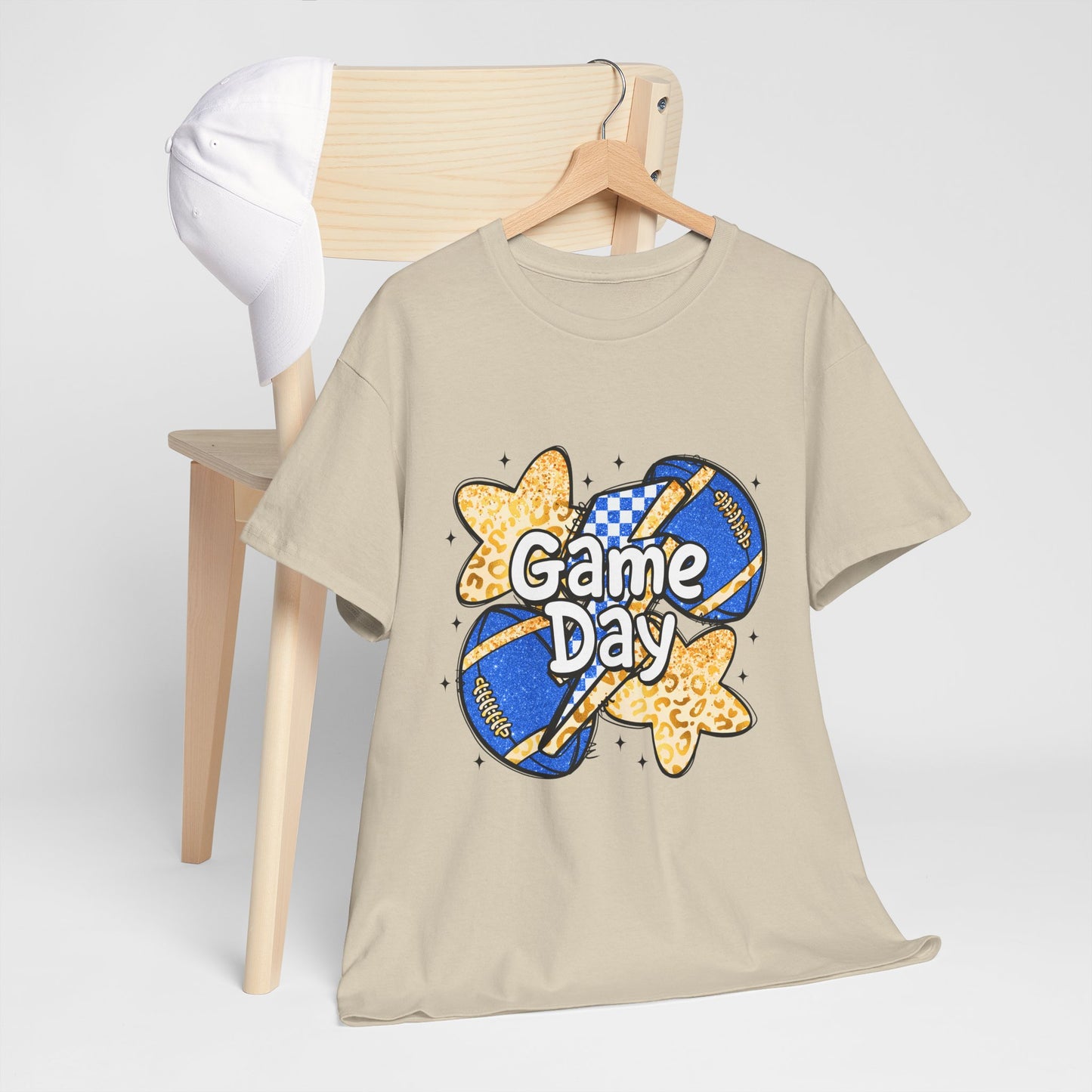 Football Mom Game Day Unisex Heavy Cotton Tee