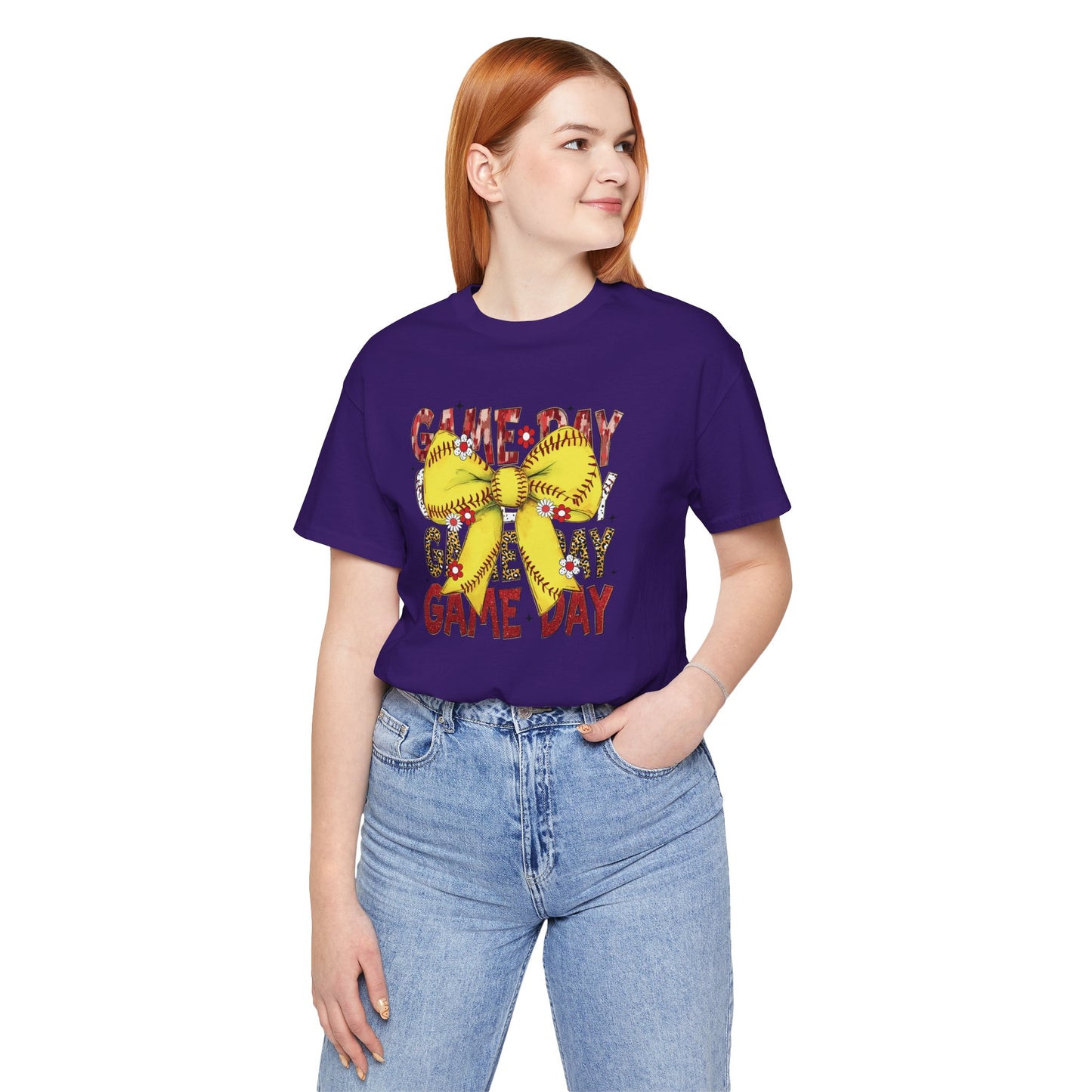 Softball Mom Game Day T-Shirt — Supportive Team Mom Tee