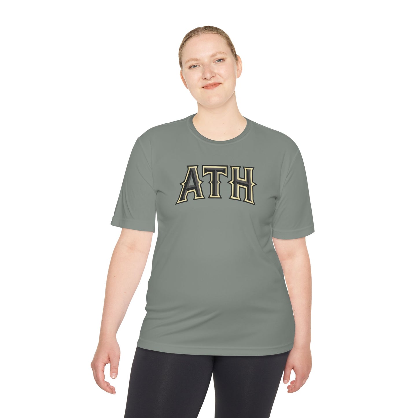 ATH Athletic Tee — Retro Varsity Moisture-Wicking Shirt