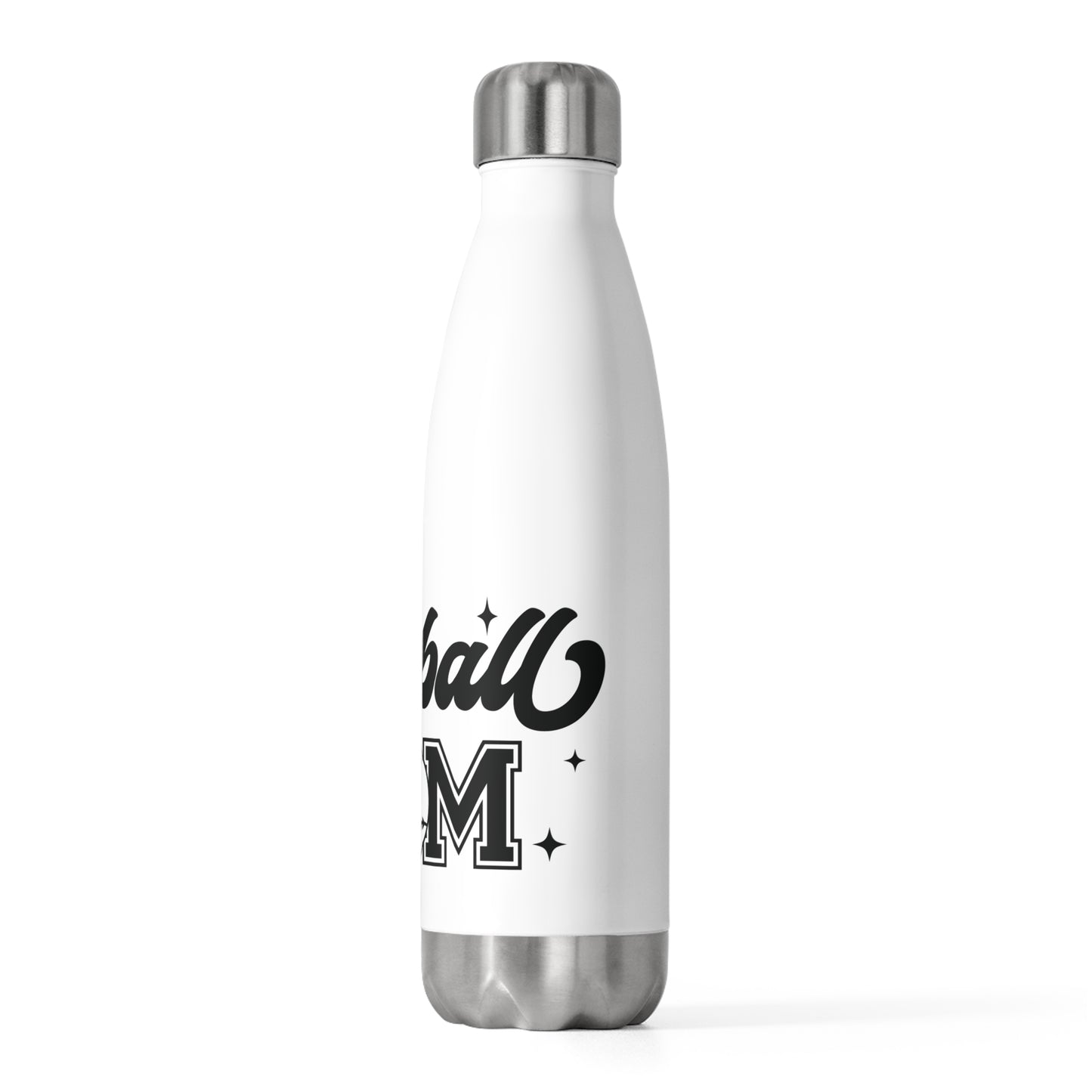 Baseball Mom Insulated Water Bottle - Perfect for Sports Enthusiasts, Gift for Moms, Hydration on the Go, Summer & Outdoor Fun