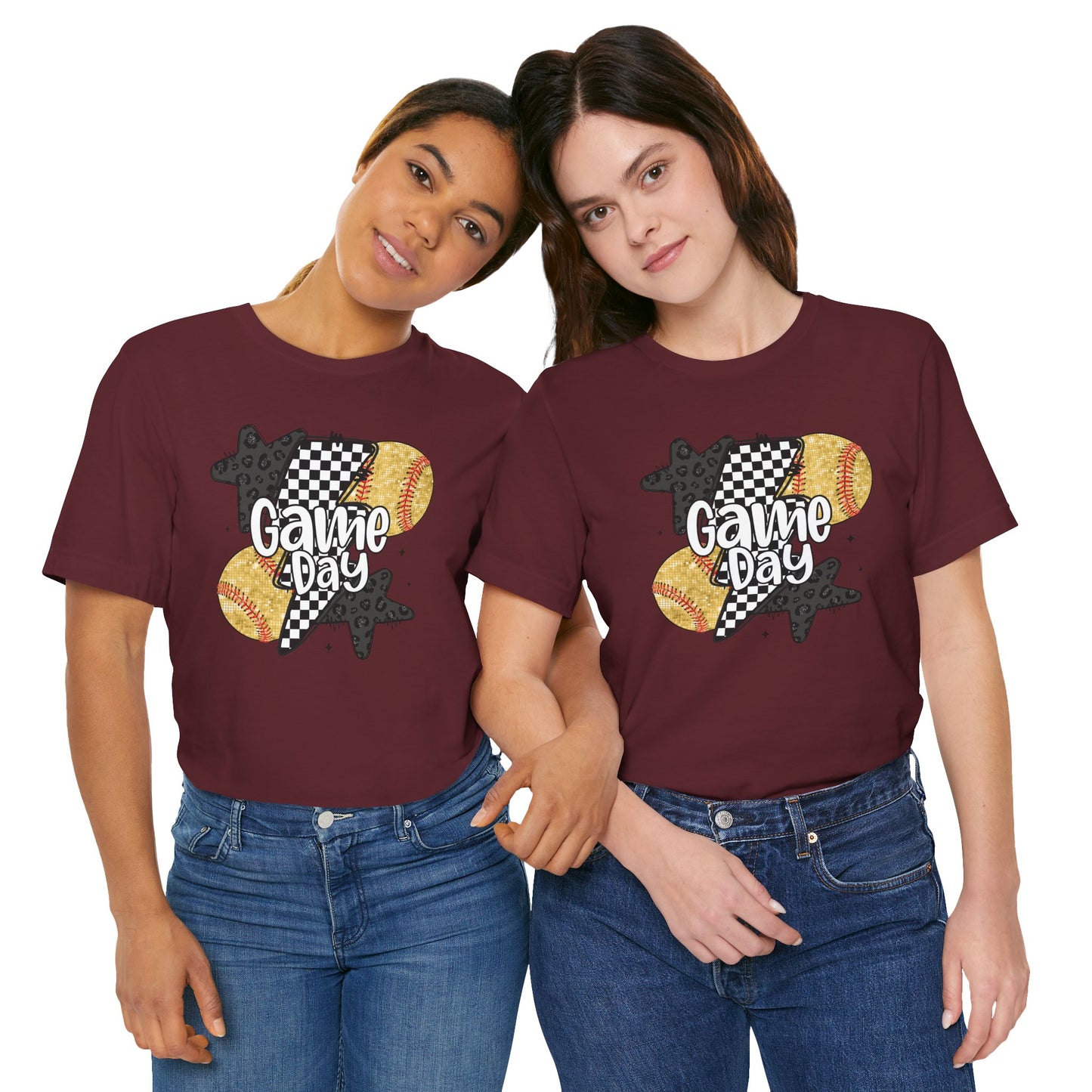 Game Day Softball Tee — "Game Day" Graphic Shirt
