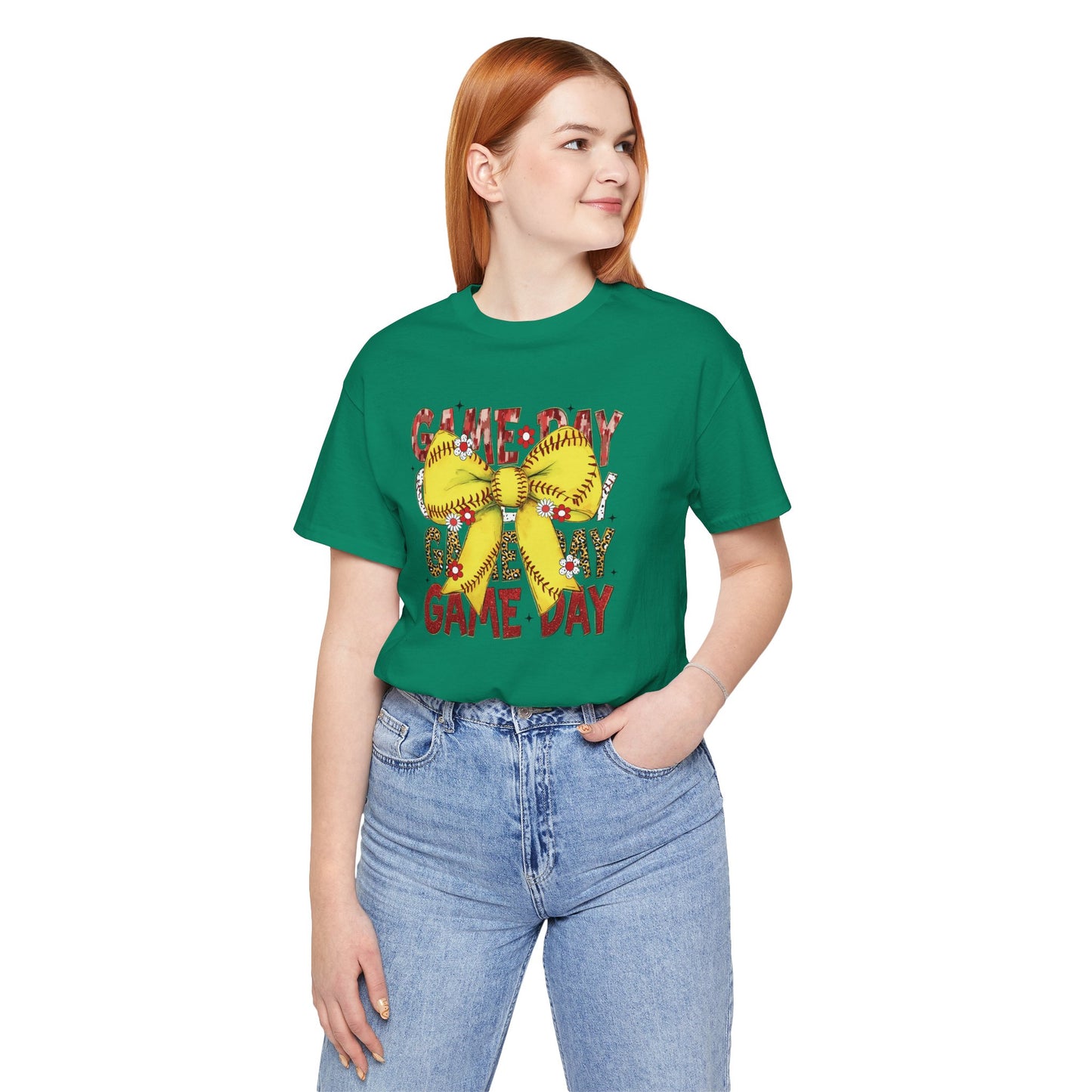 Softball Mom Game Day T-Shirt — Supportive Team Mom Tee