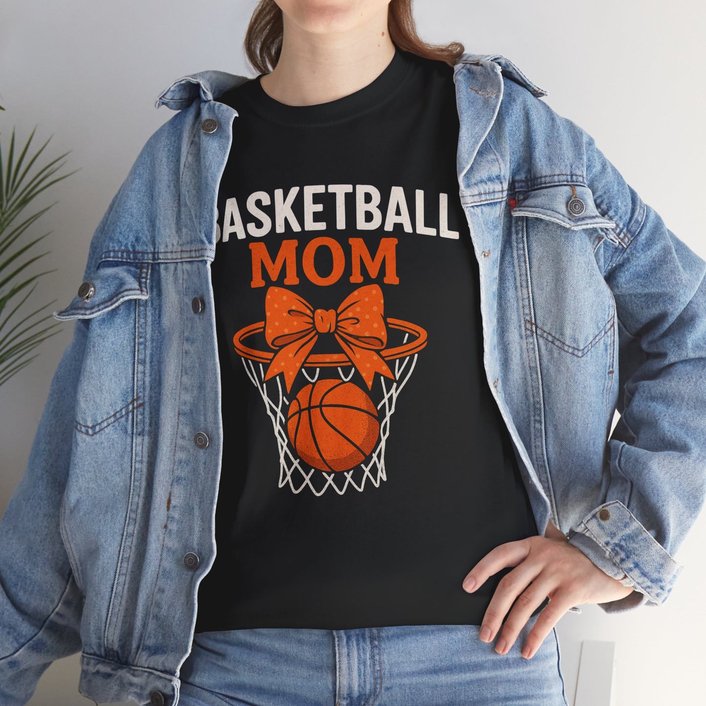 Basketball Mom Unisex Heavy Cotton Tee