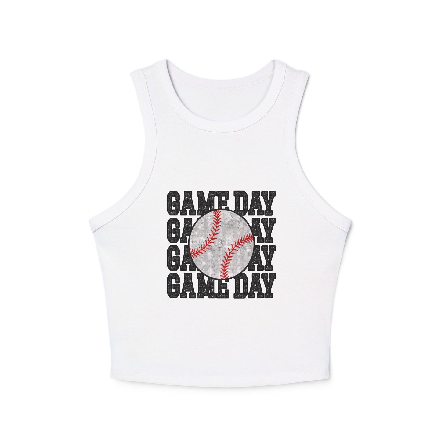 Baseball 'Game Day' Racer Tank Top