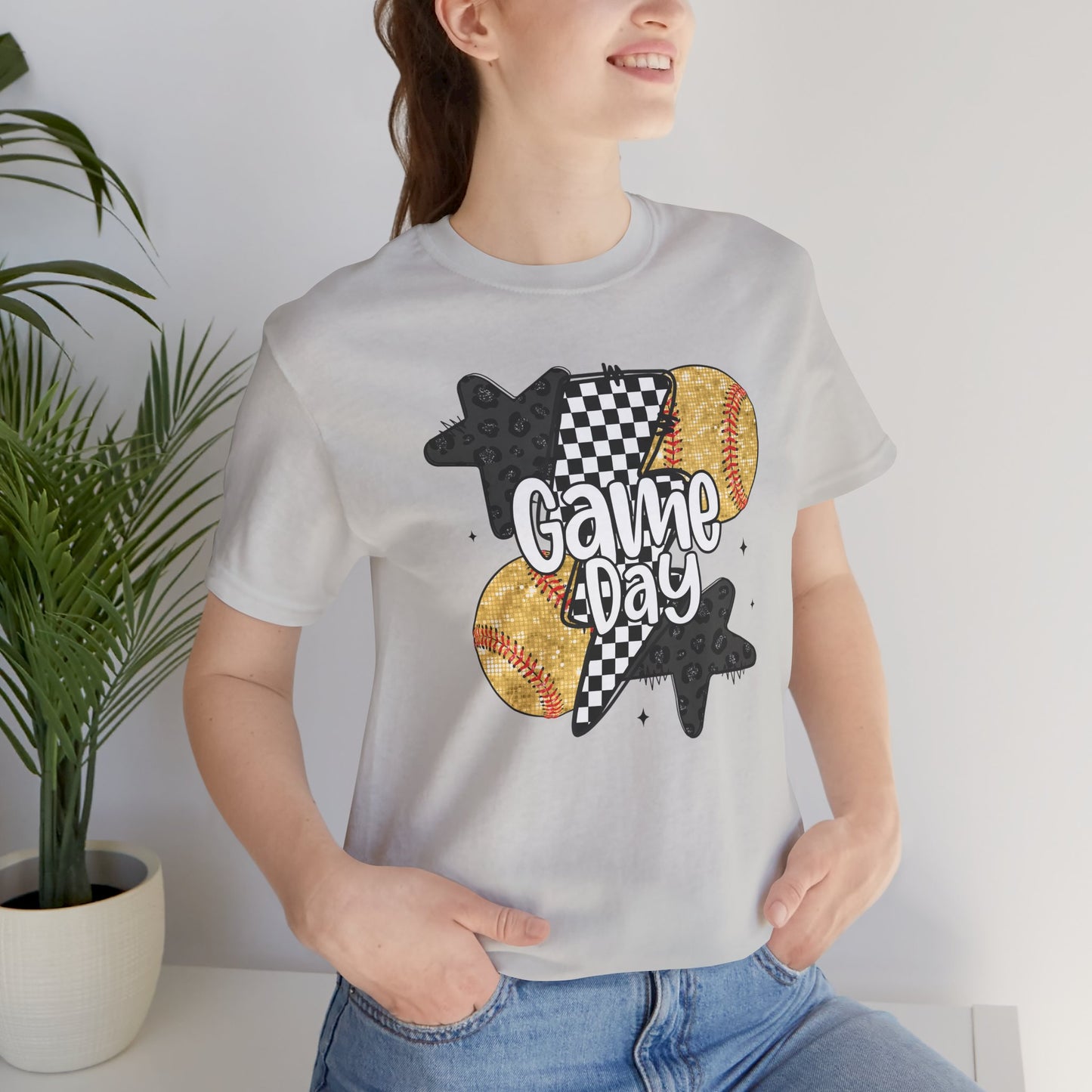 Game Day Softball Tee — "Game Day" Graphic Shirt