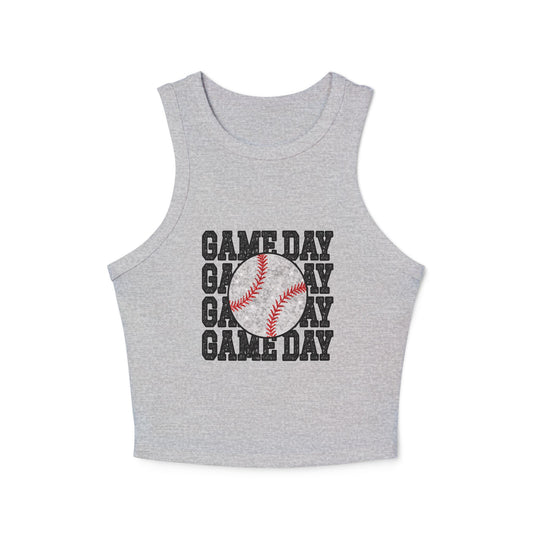 Baseball 'Game Day' Racer Tank Top
