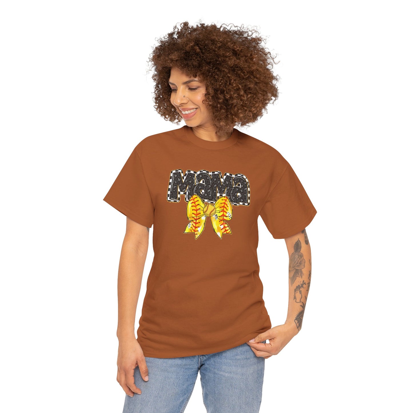 Softball Mama T-Shirt — Mom of the Team Graphic Tee