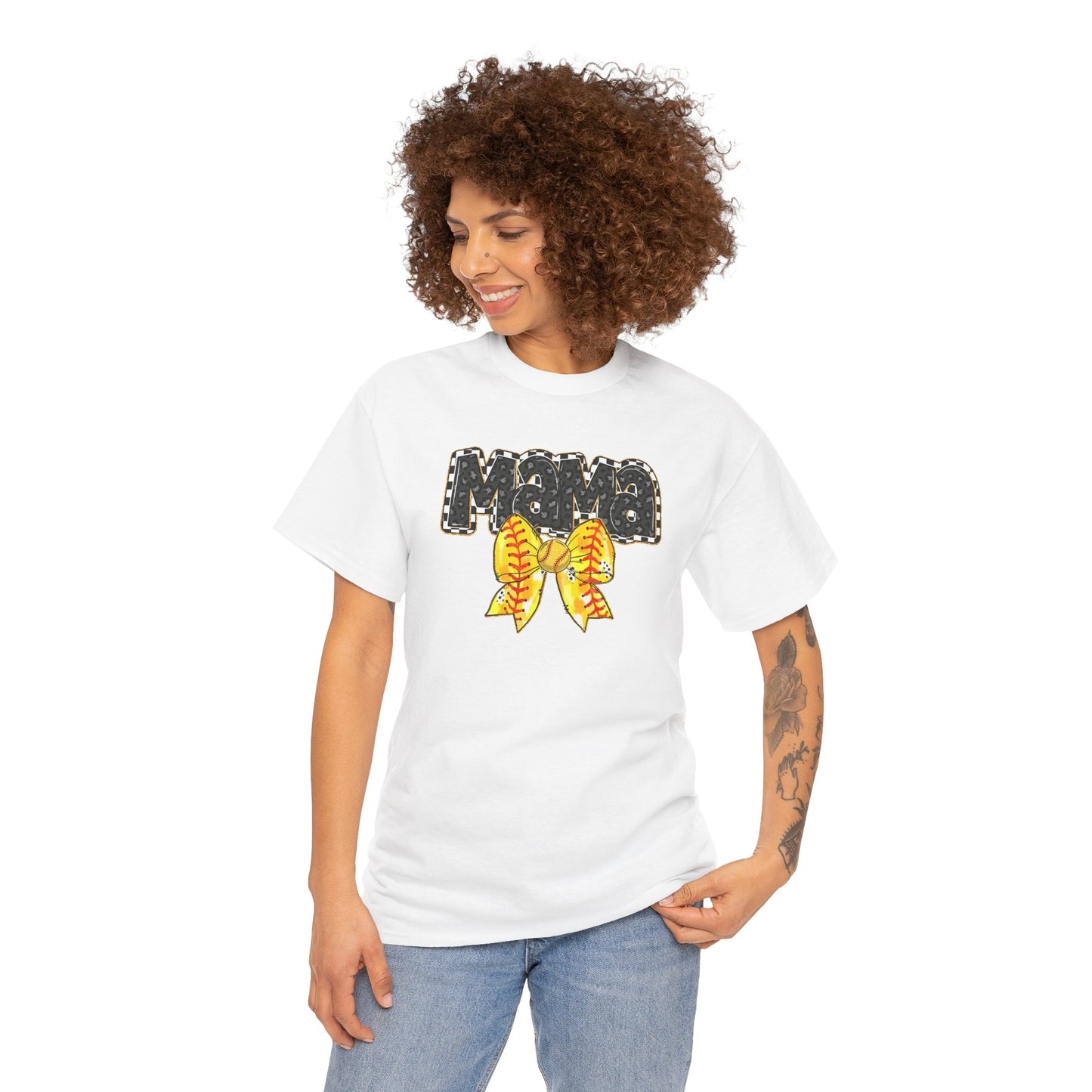 Softball Mama T-Shirt — Mom of the Team Graphic Tee