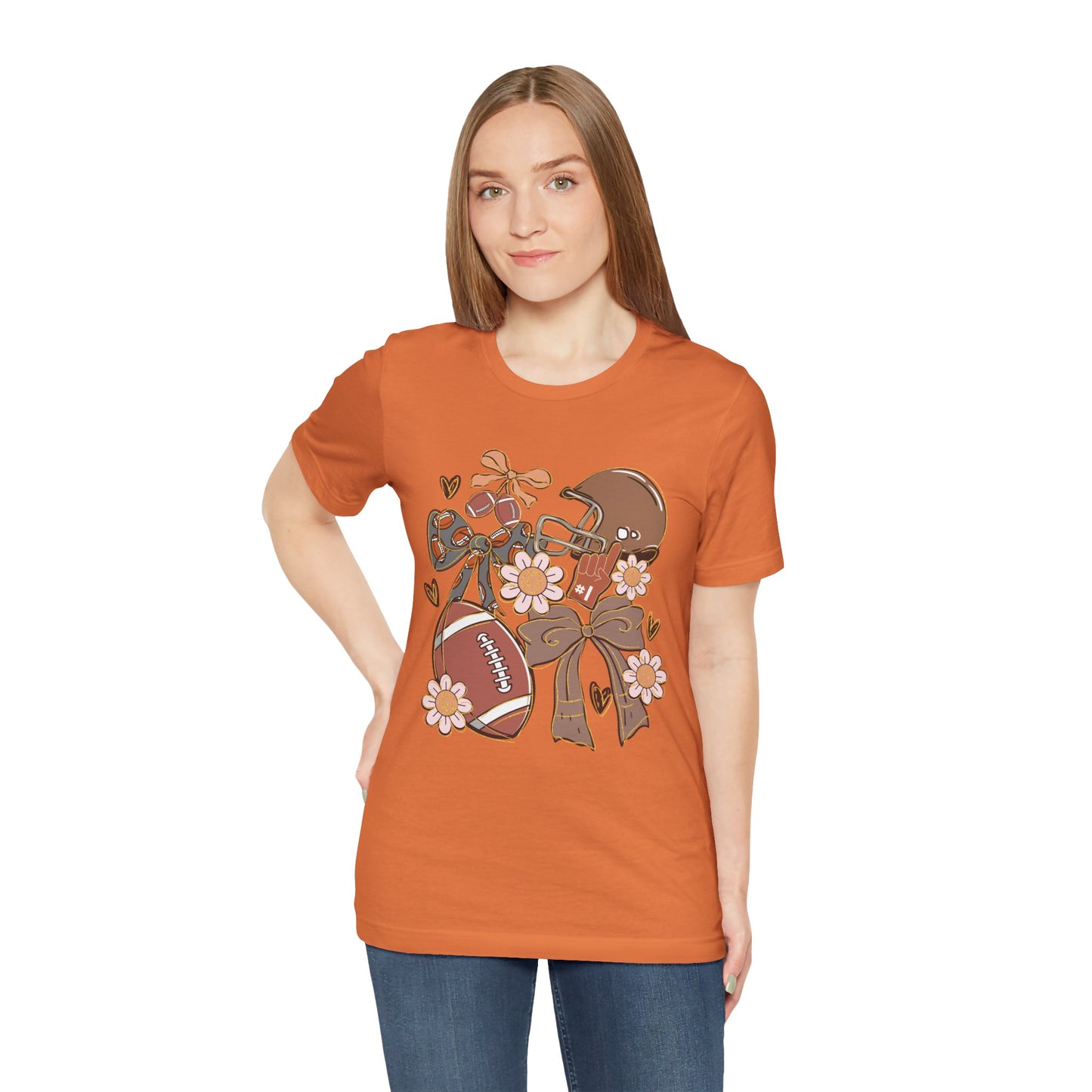 Football Sports Mom Tee