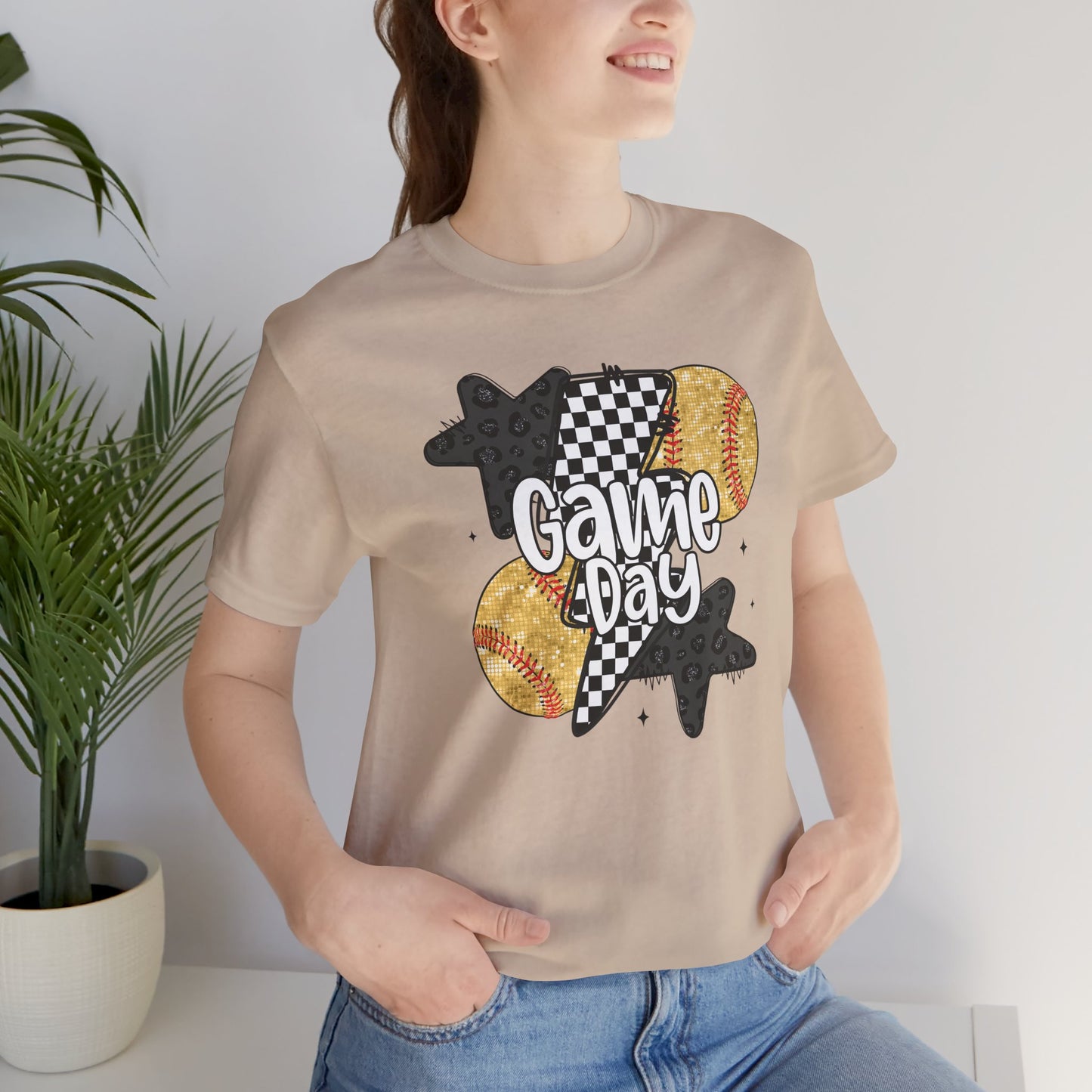 Game Day Softball Tee — "Game Day" Graphic Shirt