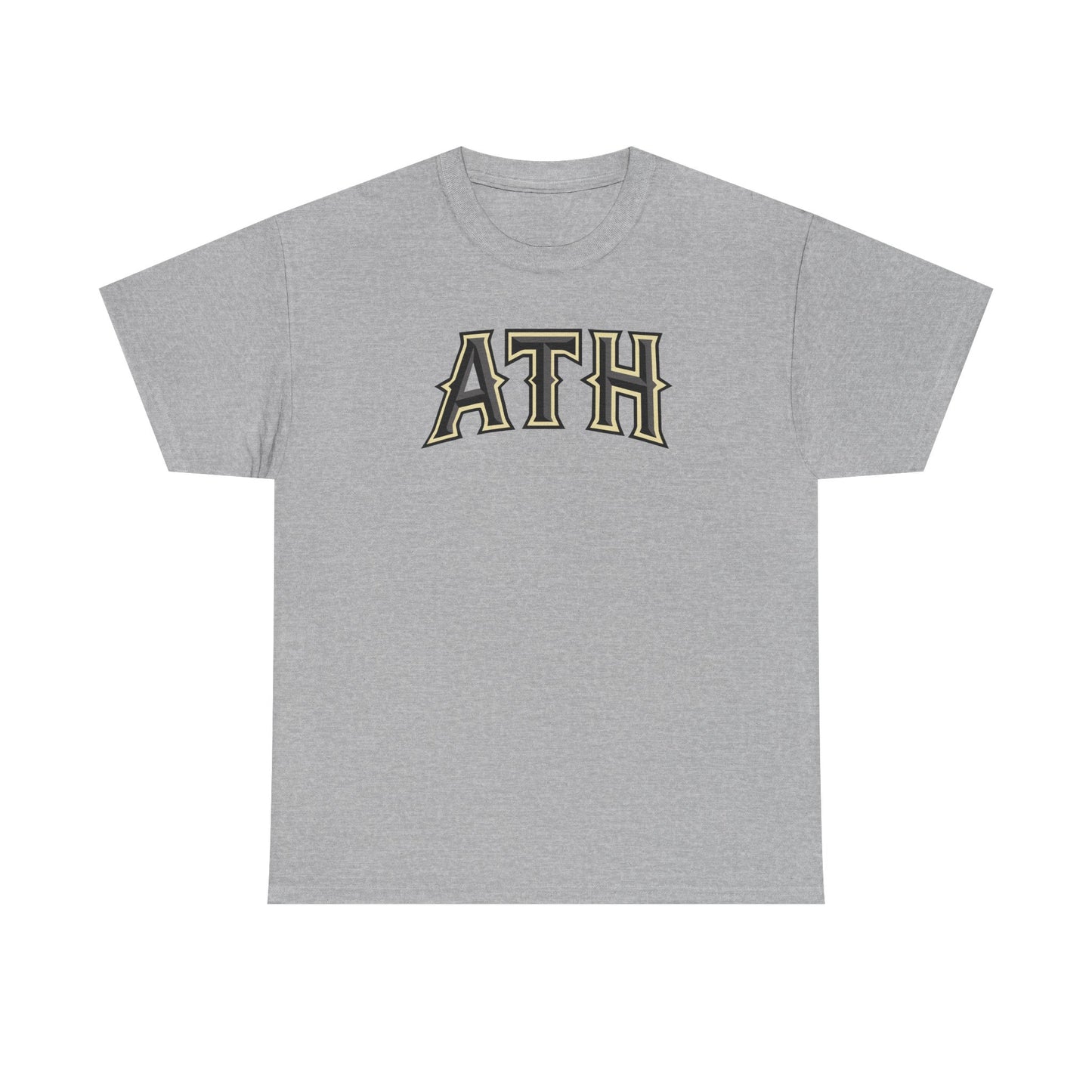 ATH Vintage Collegiate T‑Shirt — Retro Athletic Lettering Tee
