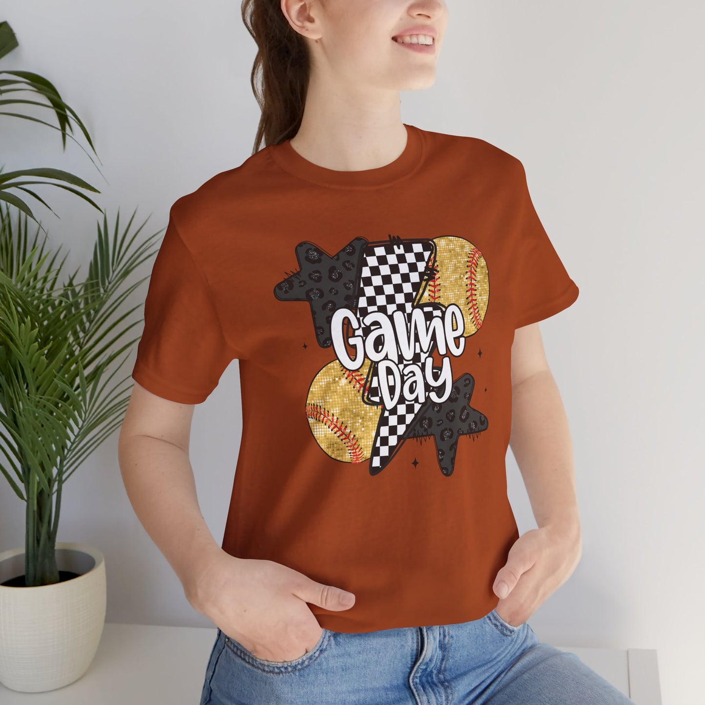 Game Day Softball Tee — "Game Day" Graphic Shirt