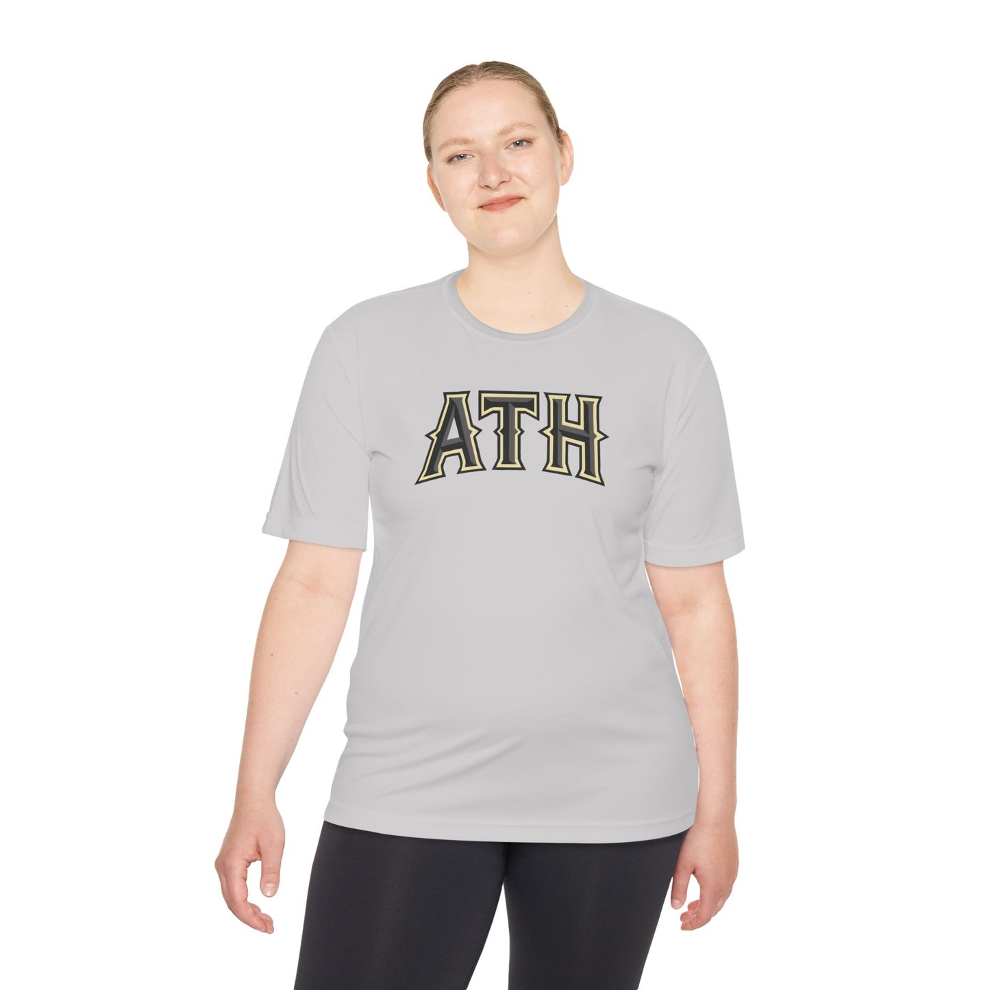 ATH Athletic Tee — Retro Varsity Moisture-Wicking Shirt