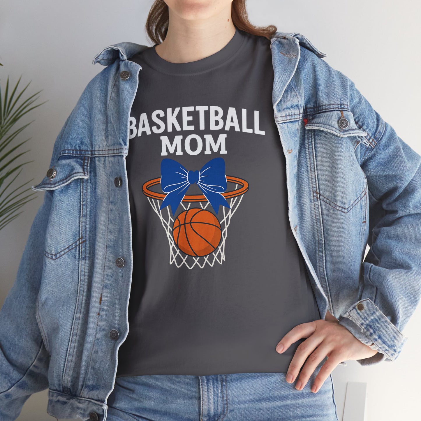 Basketball Mom Heavy Cotton Tee