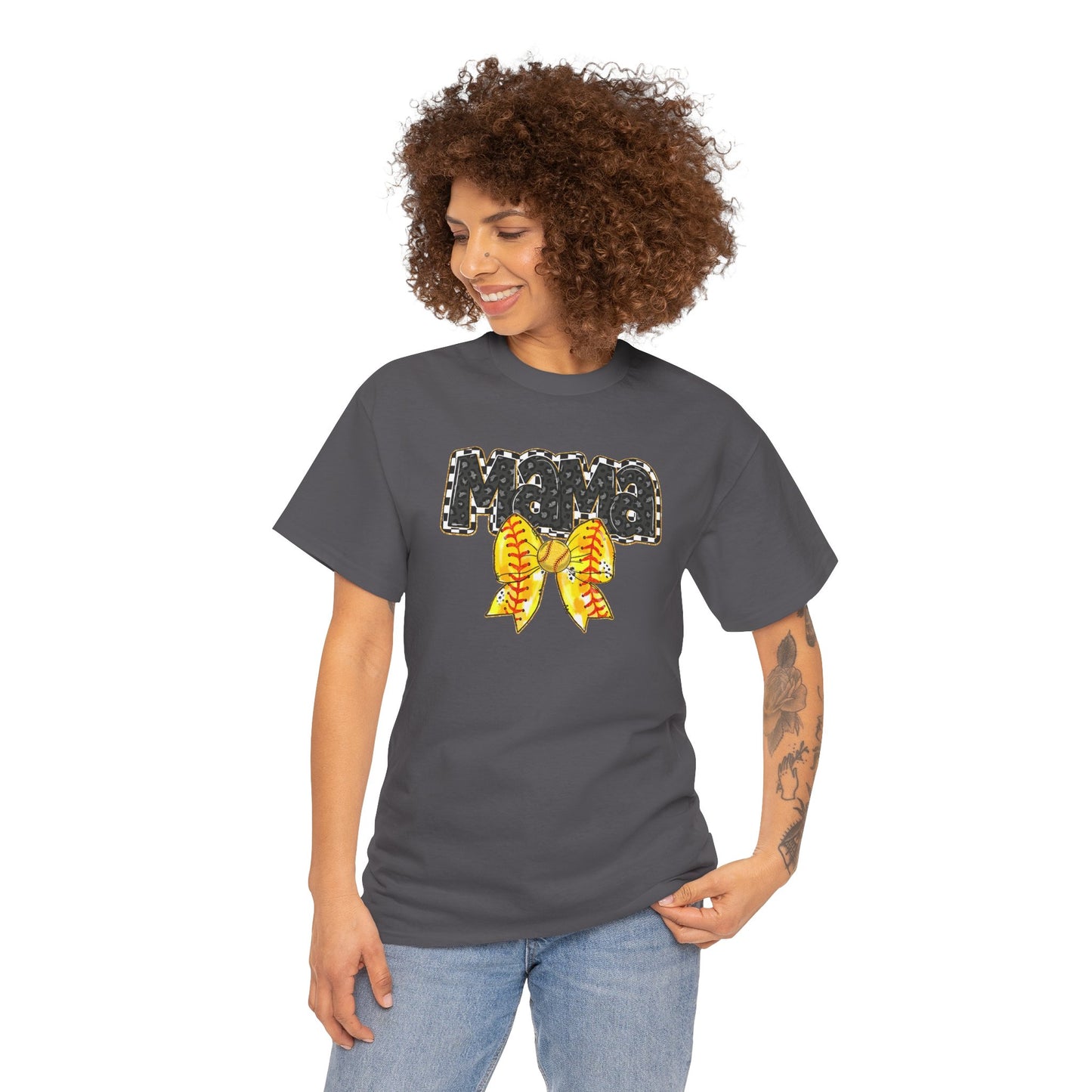 Softball Mama T-Shirt — Mom of the Team Graphic Tee