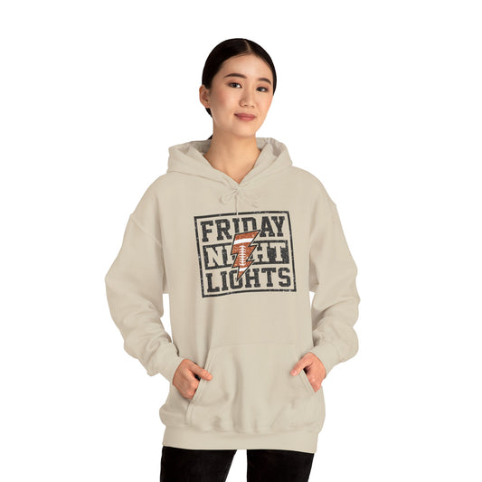 Friday Night Lights Unisex Hoodie, Cozy Sweatshirt for Game Day, Ideal for Sports Fans, Gift for Tailgate Parties, Fall Fashion Essential