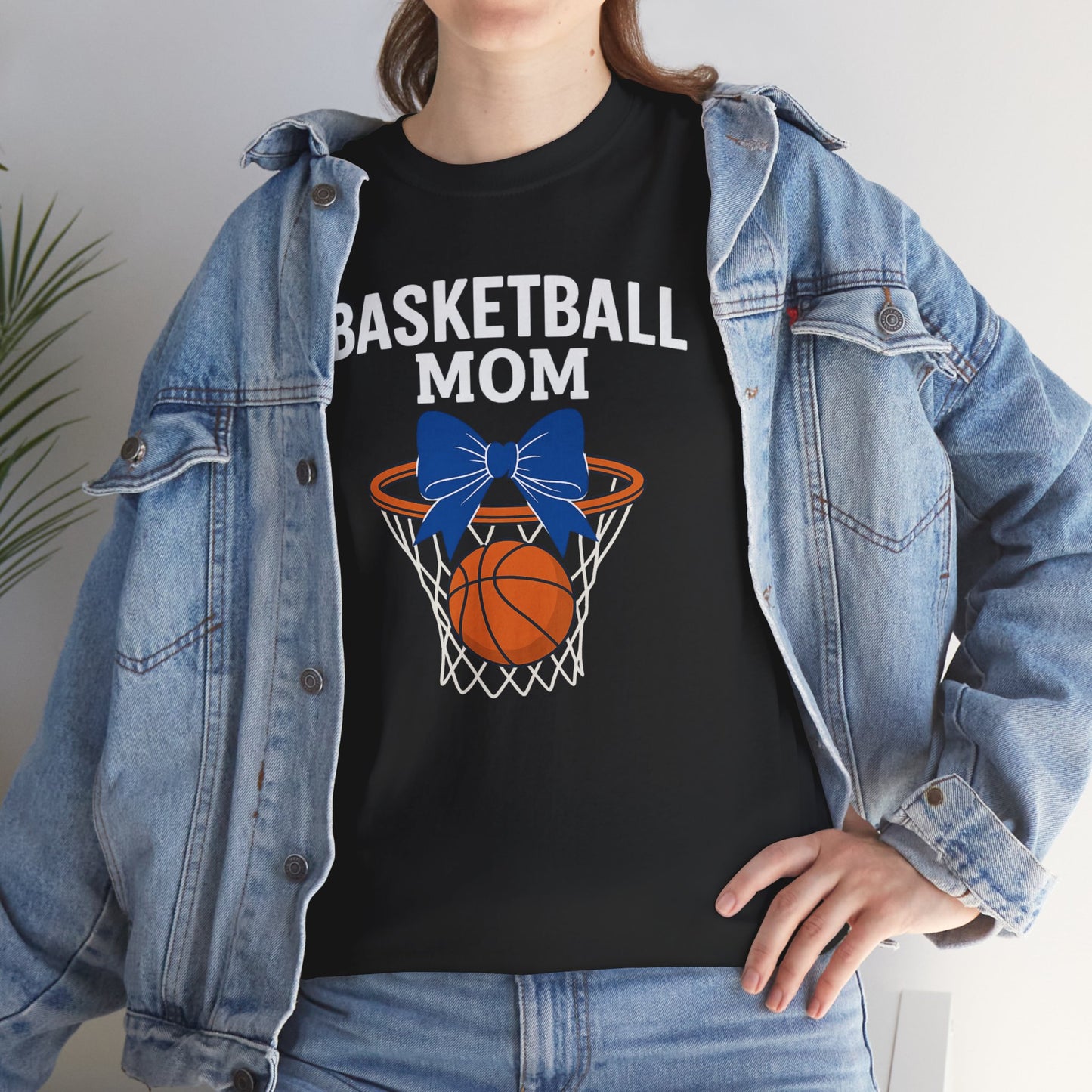 Basketball Mom Heavy Cotton Tee
