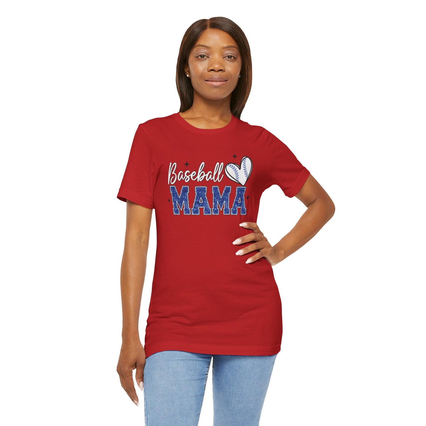 Baseball Mama Short Sleeve Tee