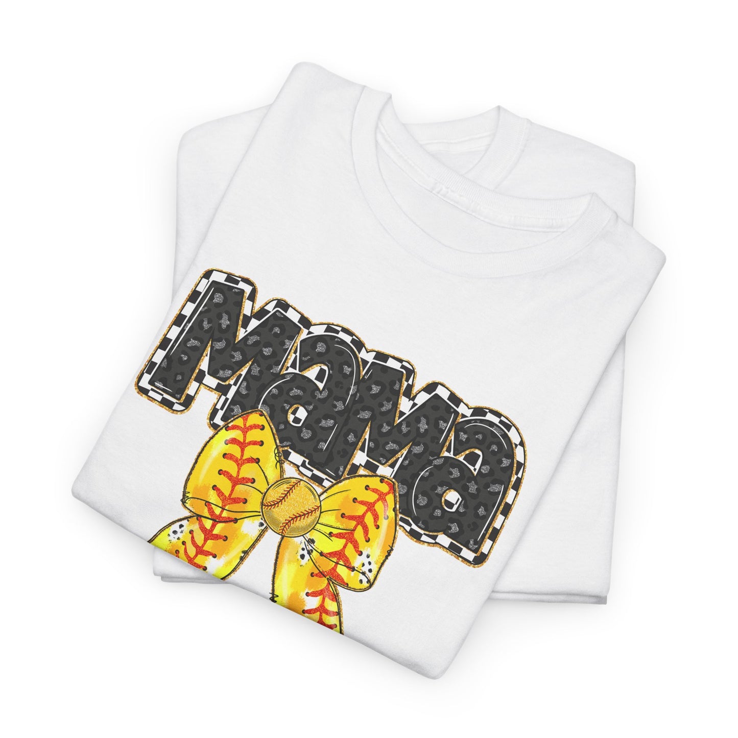 Softball Mama T-Shirt — Mom of the Team Graphic Tee