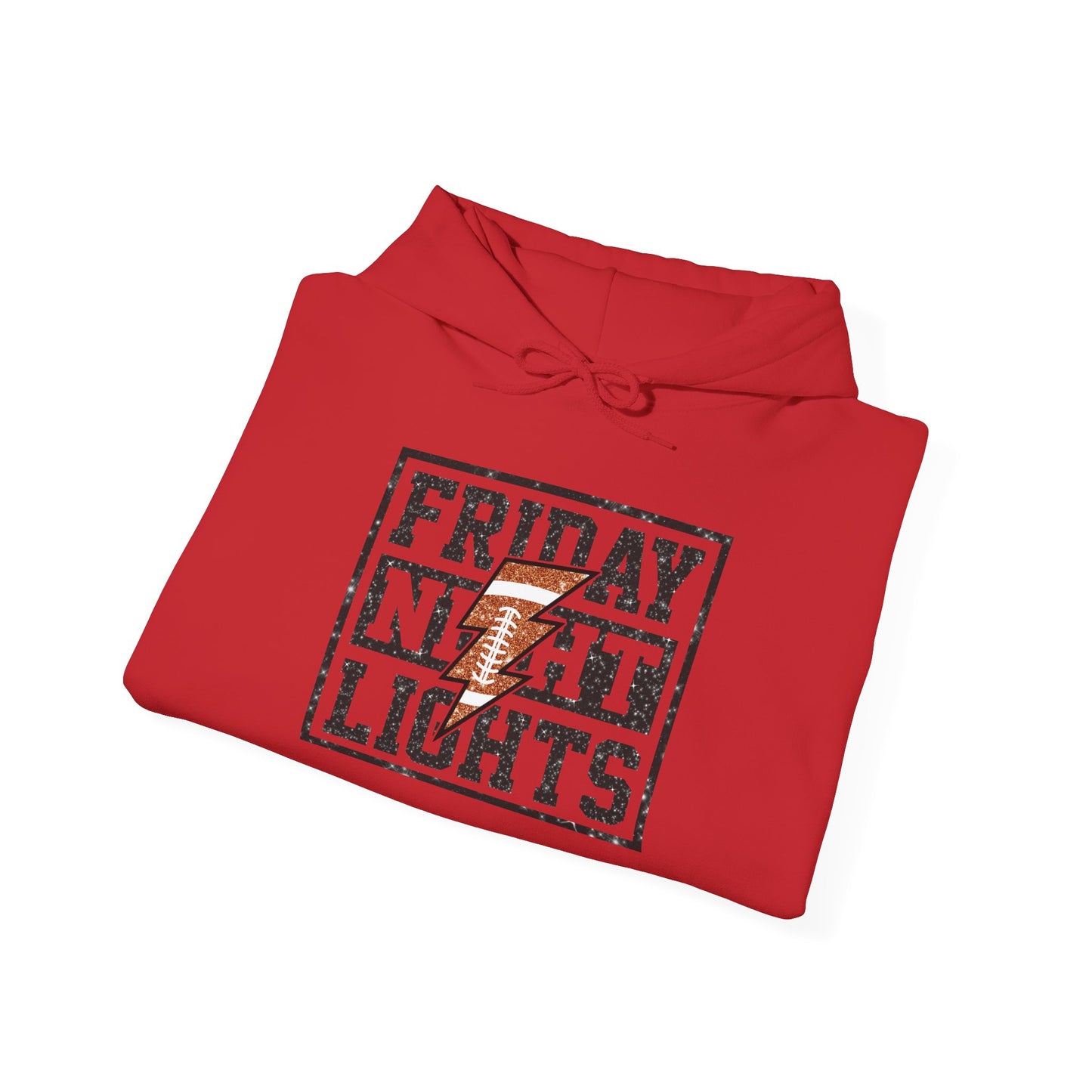 Friday Night Lights Unisex Hoodie, Cozy Sweatshirt for Game Day, Ideal for Sports Fans, Gift for Tailgate Parties, Fall Fashion Essential