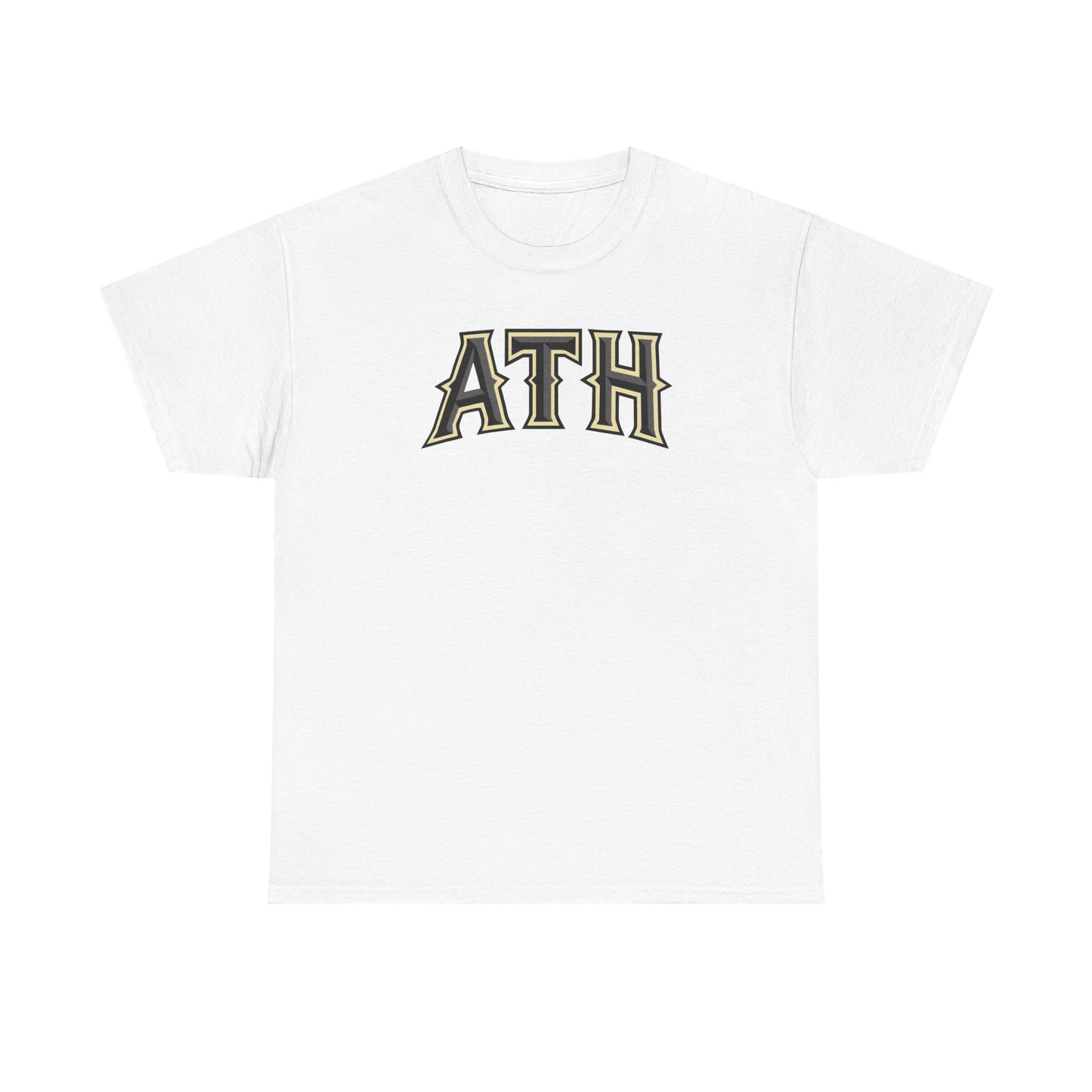 ATH Vintage Collegiate T‑Shirt — Retro Athletic Lettering Tee