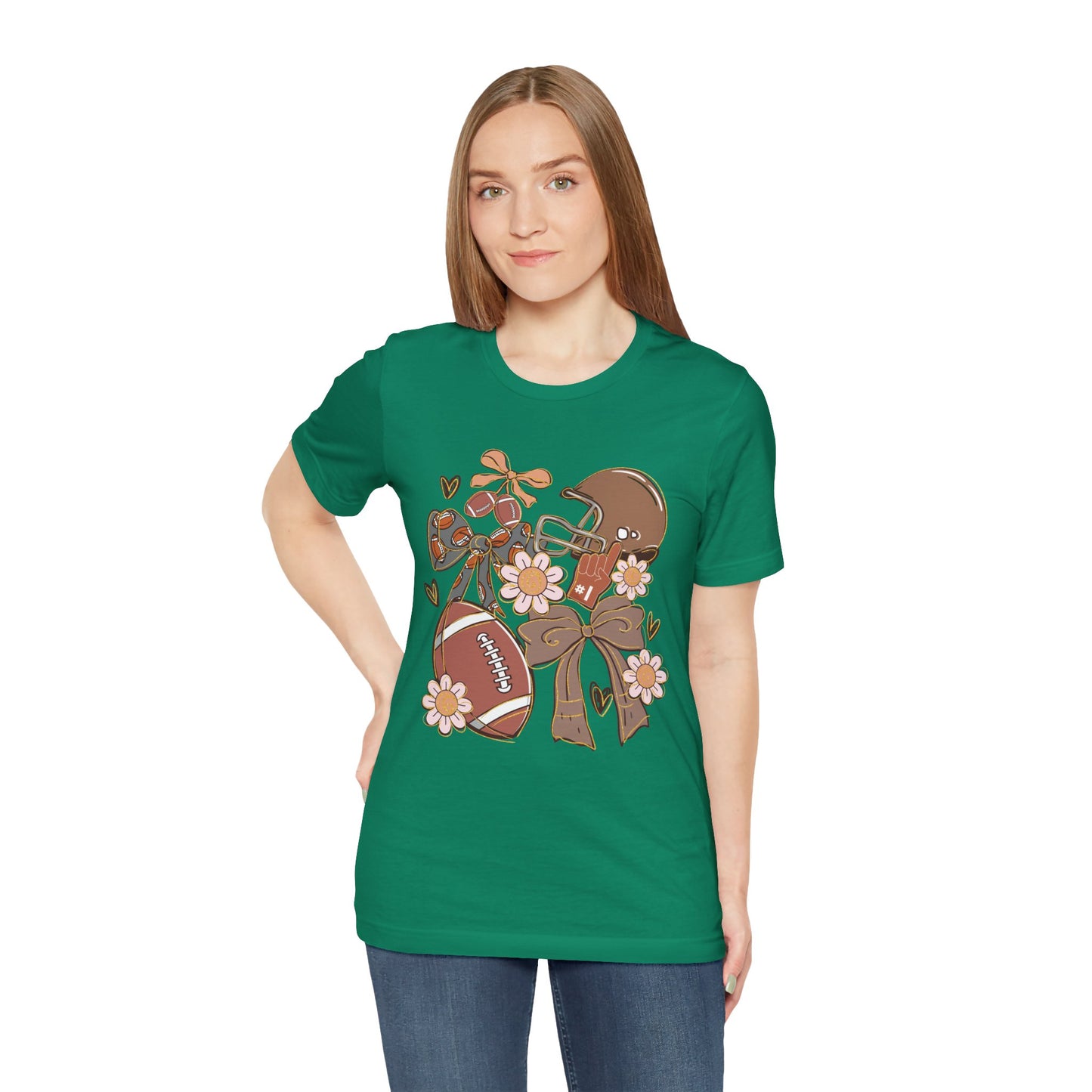 Football Sports Mom Tee