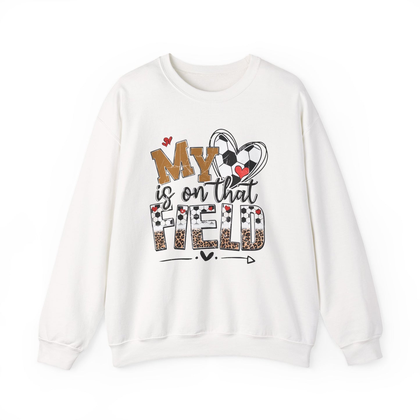 Soccer Mom Crewneck Sweatshirt - Cozy Sports Apparel, Gift for Sports Moms