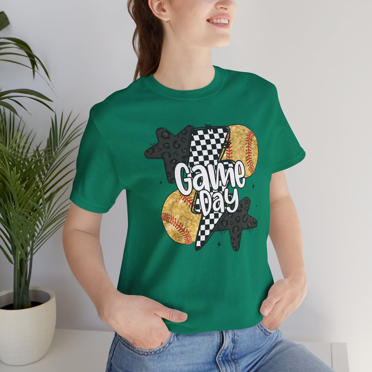 Game Day Softball Tee — "Game Day" Graphic Shirt