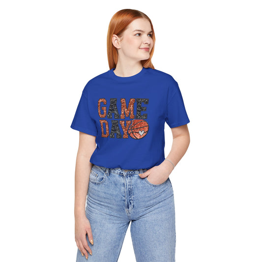 Game Day Basketball Mom Spirit Tee